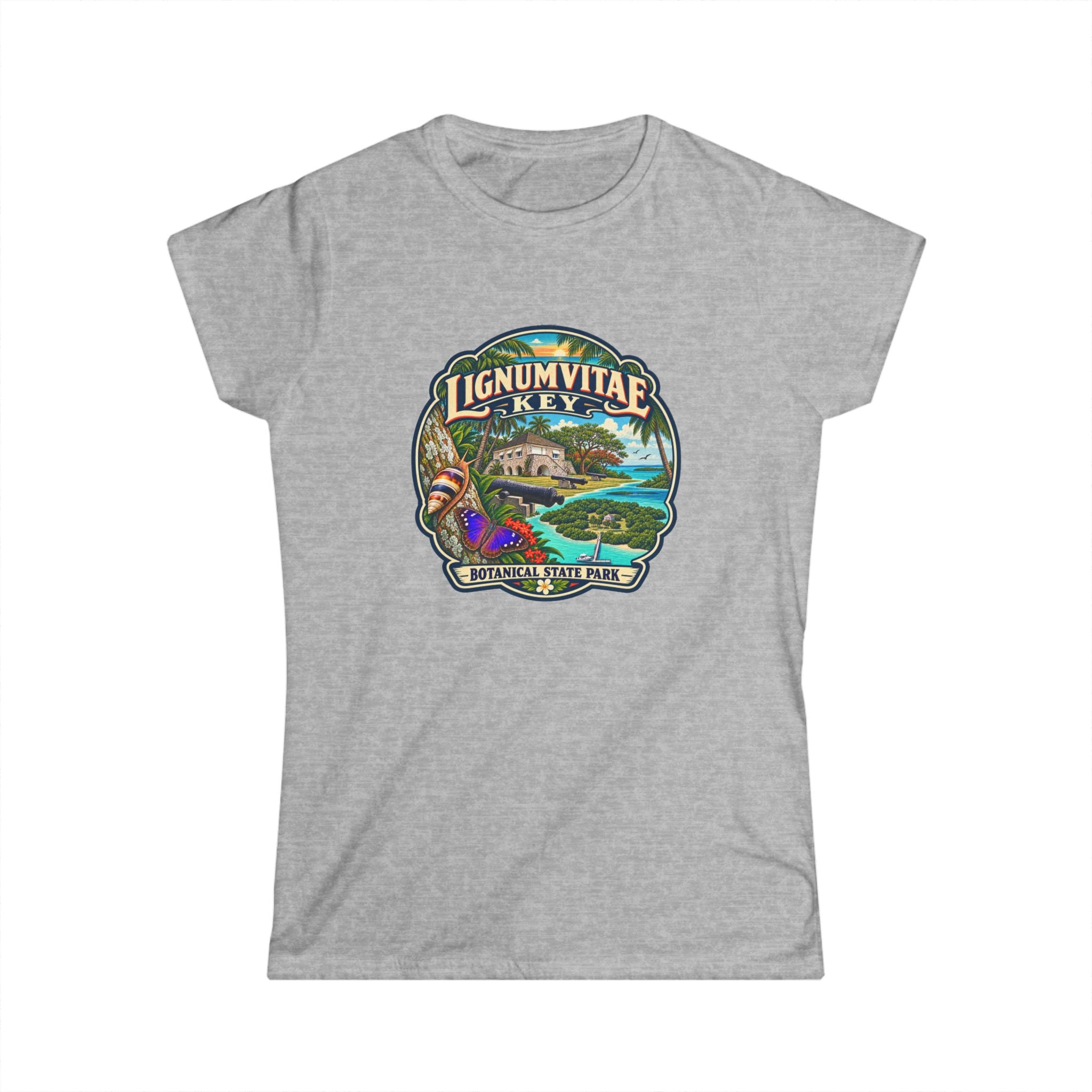 Lignumvitae Key- Vintage Tee