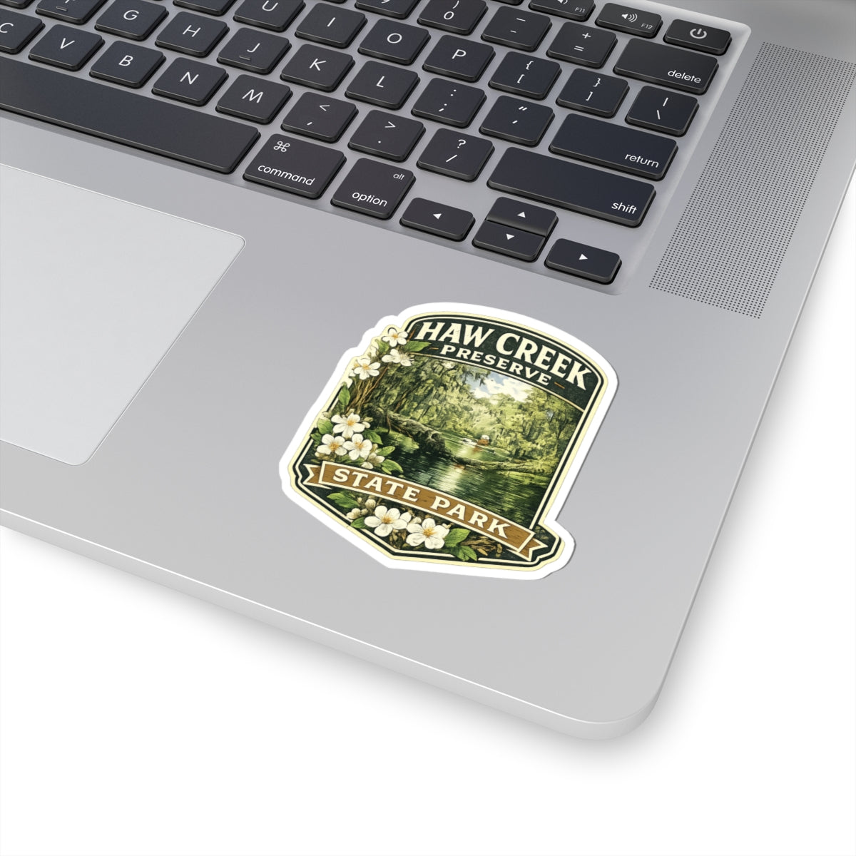 Haw Creek Preserve State Park Sticker – Vintage Nature Camp Decal