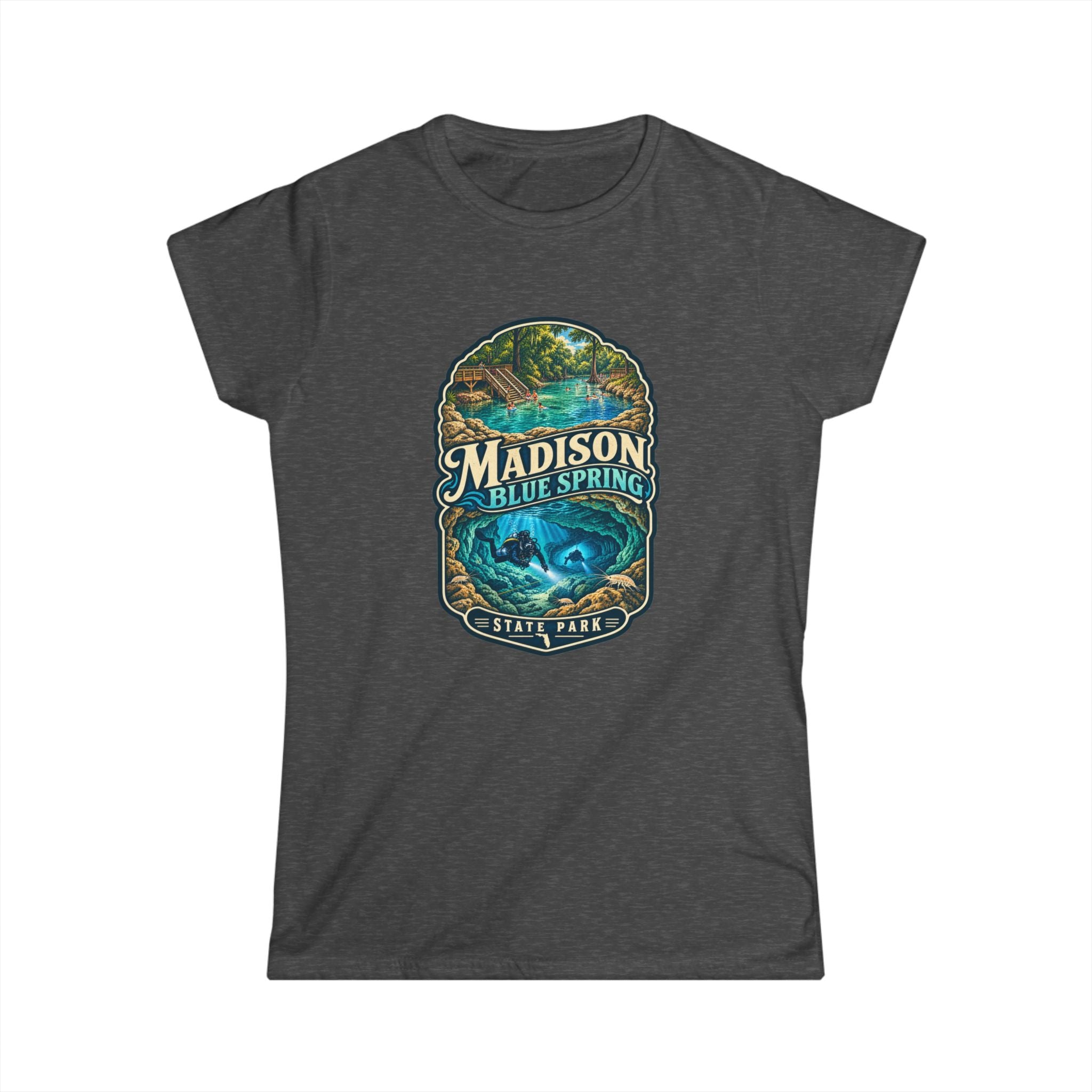 Madison Blue Spring- Vintage Tee