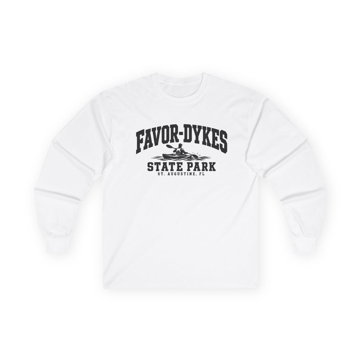 Favor-Dykes State Park Vintage Logo- Long Sleeve Tee