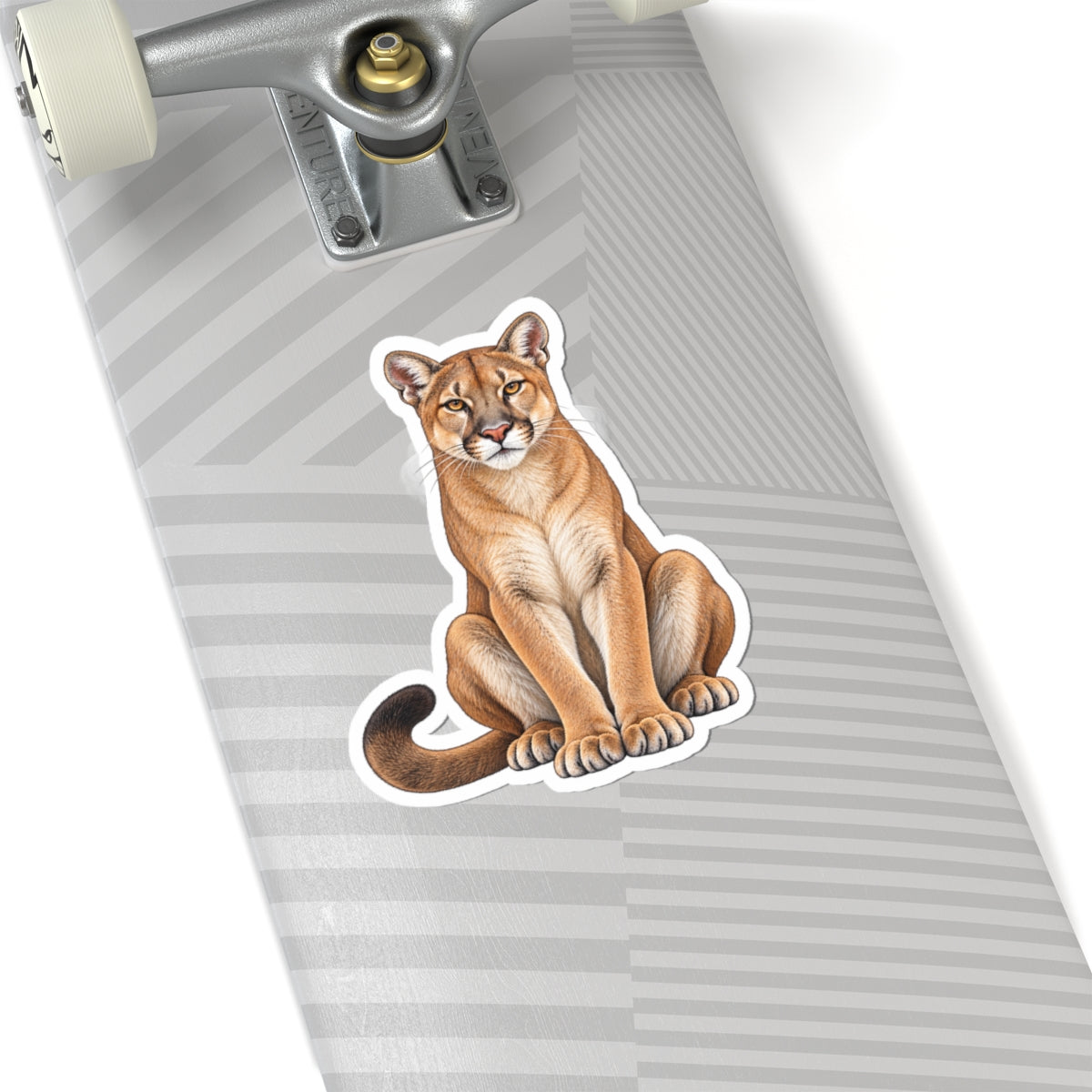 Florida Panther Kiss-Cut Sticker — Realistic Laptop Decal