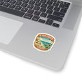 Cayo Costa State Park Florida Vintage Travel Sticker — Beach, Wildlife & Fishing Kiss-Cut Sticker