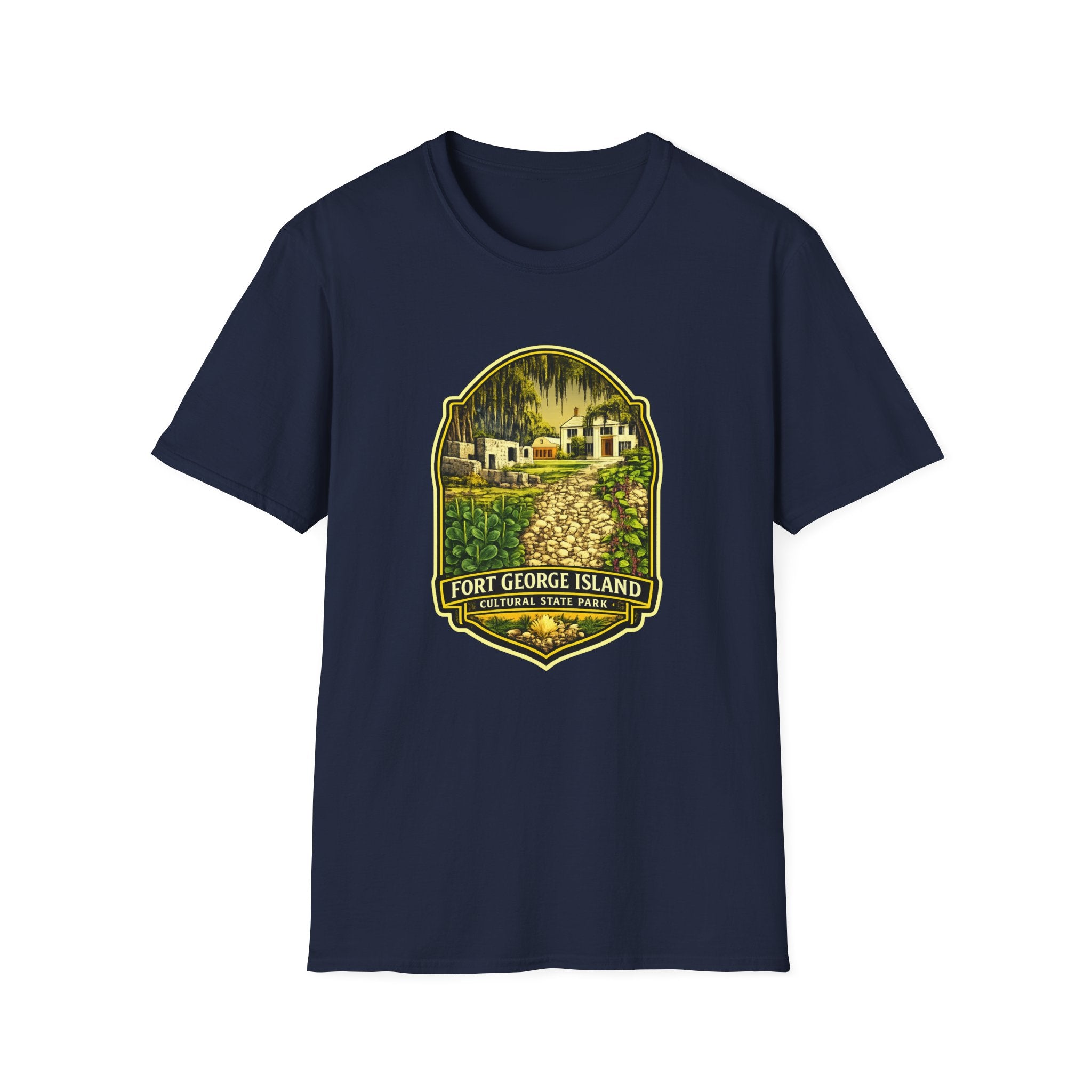 Fort George Island- Retro Tee