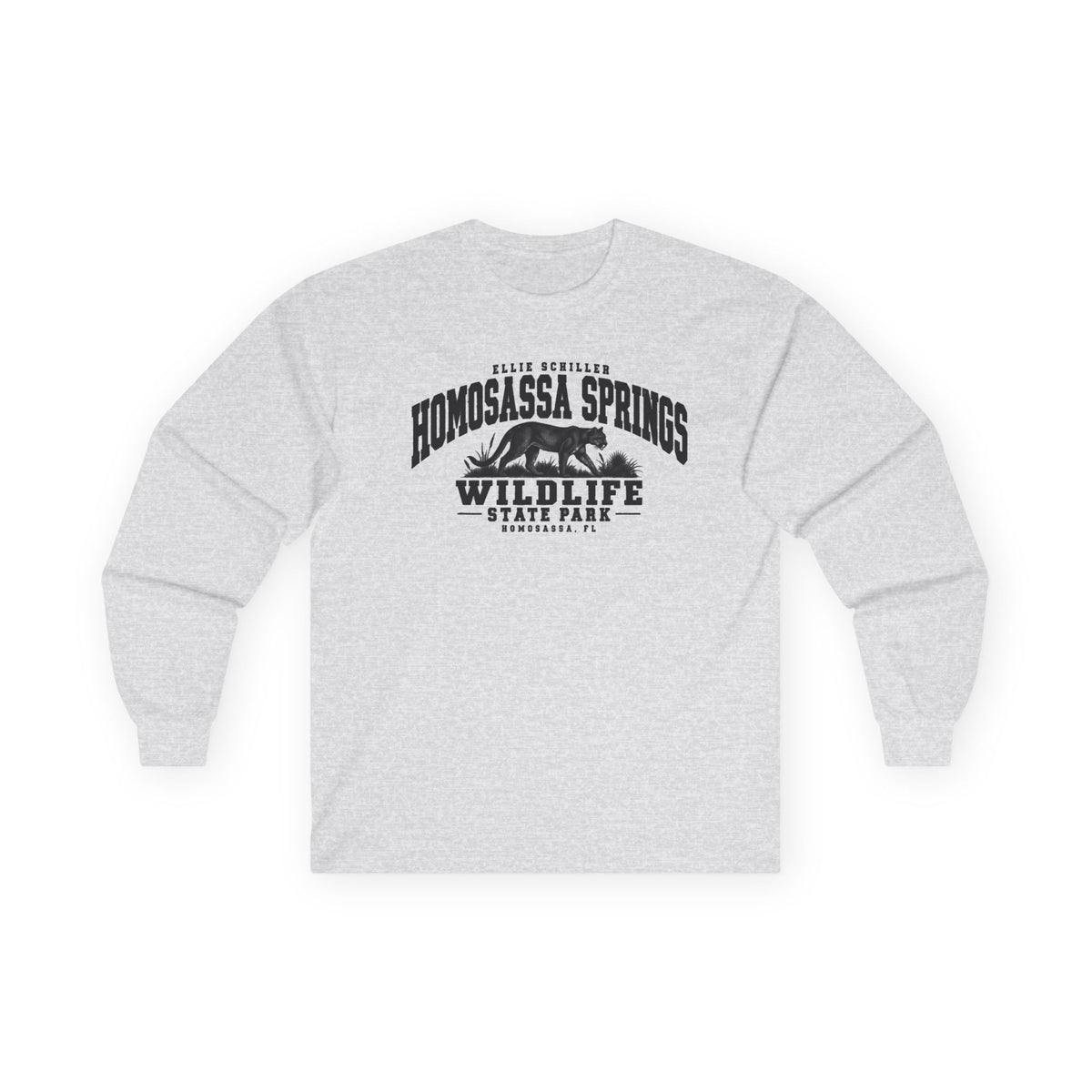 Homosassa Springs Wildlife State Park Logo- Long Sleeve Tee