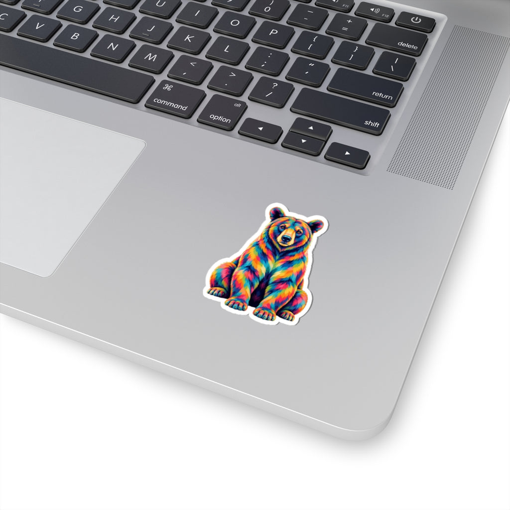 Rainbow Urban Bear Sticker