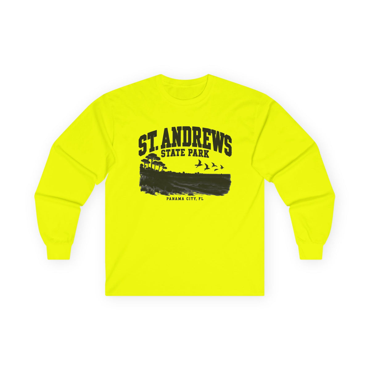 St. Andrews State Park Logo- Long Sleeve Tee