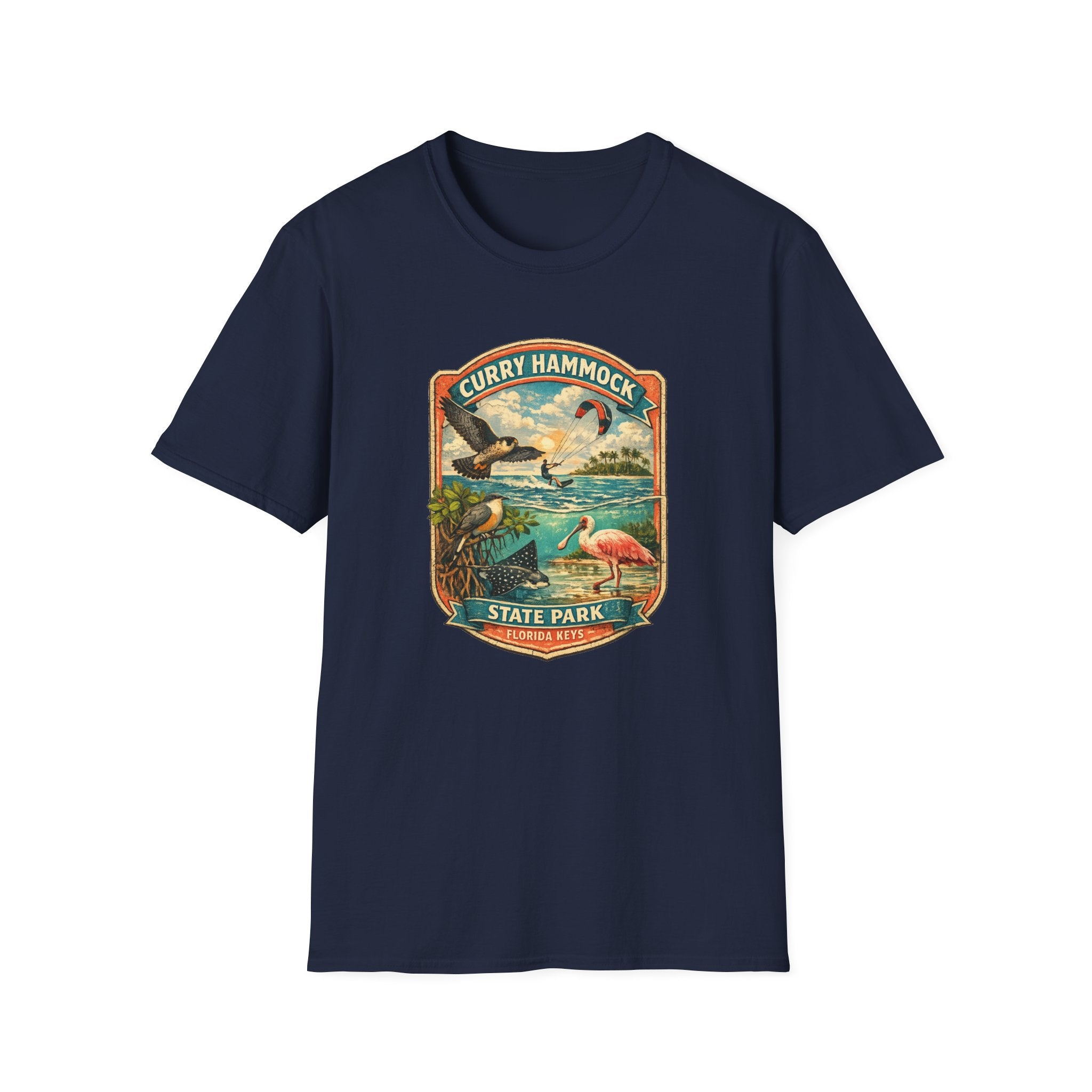 Curry Hammock- Retro Tee