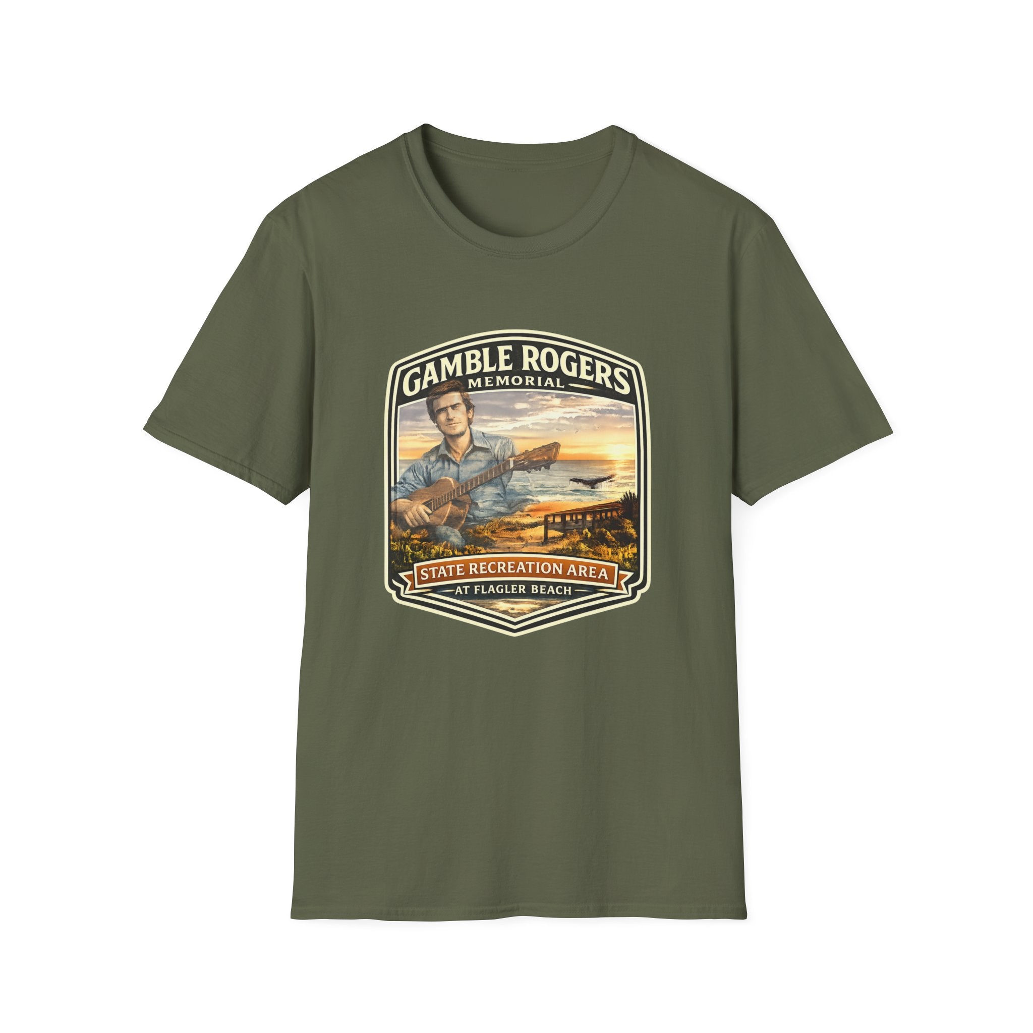 Gamble Rogers Memorial- Retro Tee