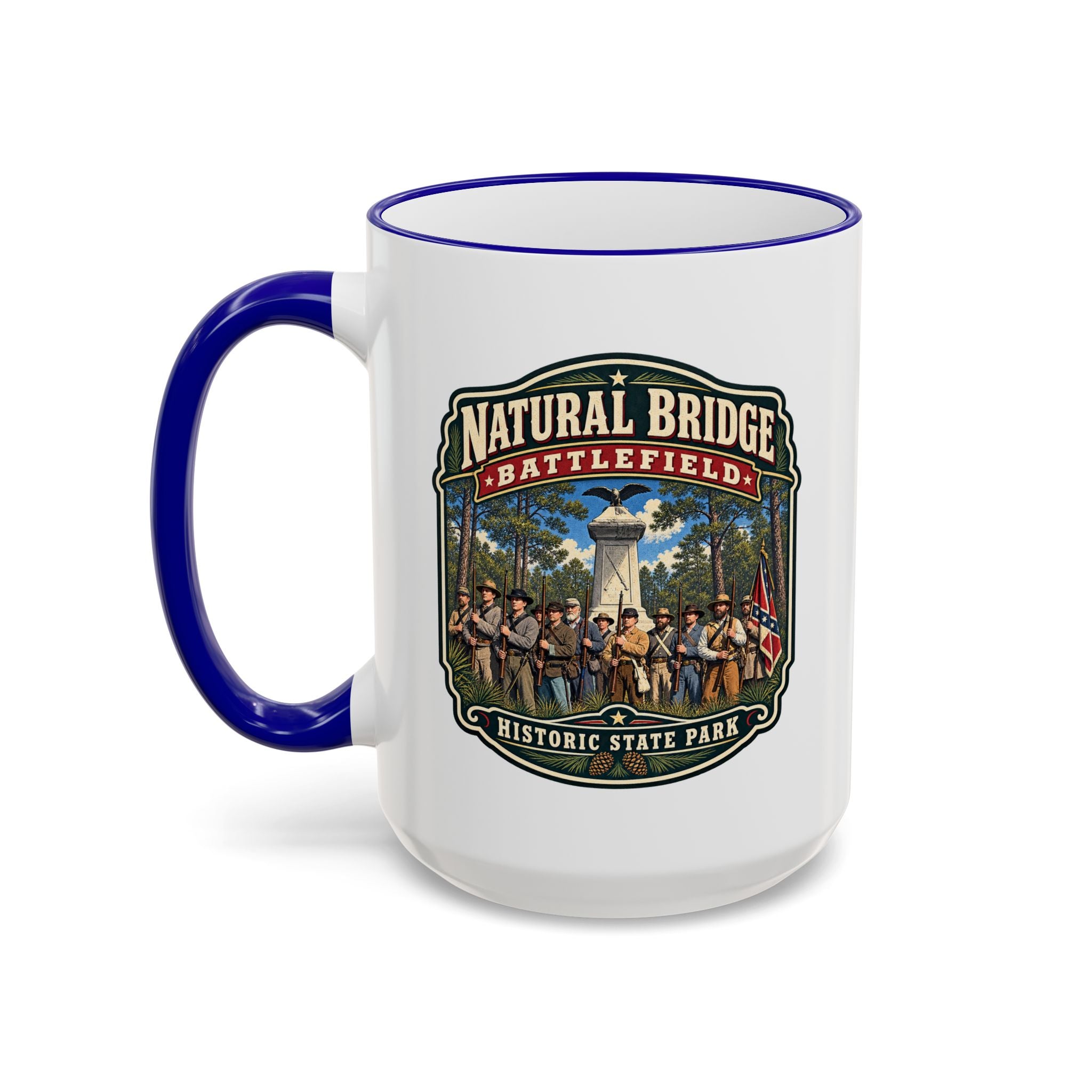 Natural Bridge Accent Rim & Handle 11oz/15oz