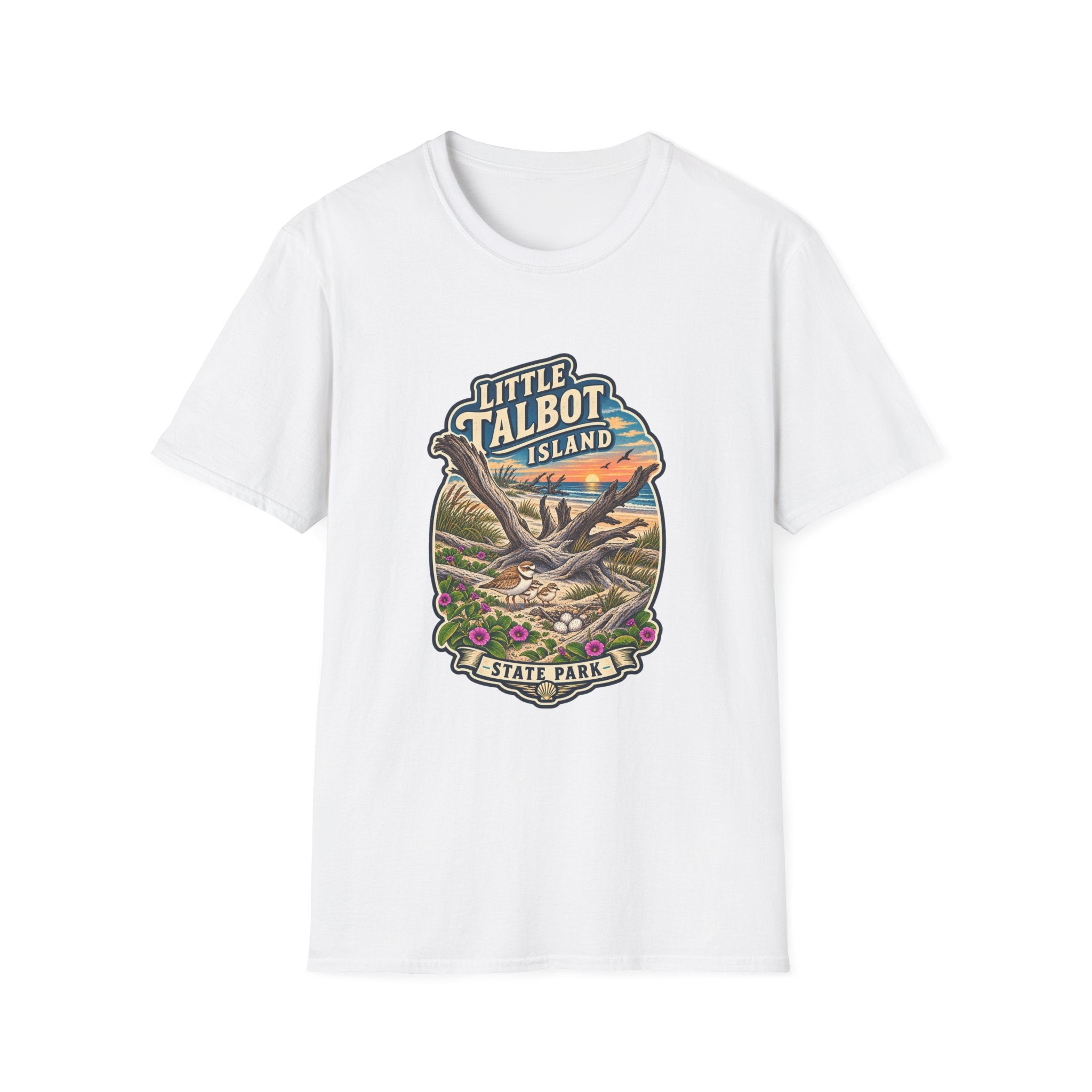 Little Talbot Island- Retro Tee