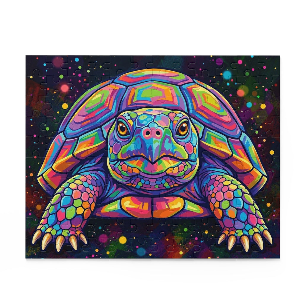 Rainbow Gopher Tortoise Jigsaw Puzzle (120/252/500 pcs)