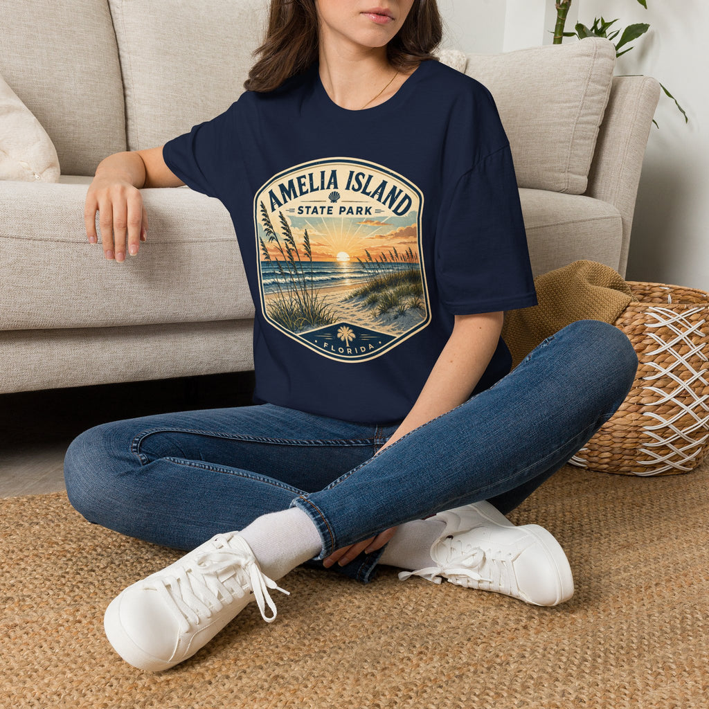 Amelia Island — Retro Tee