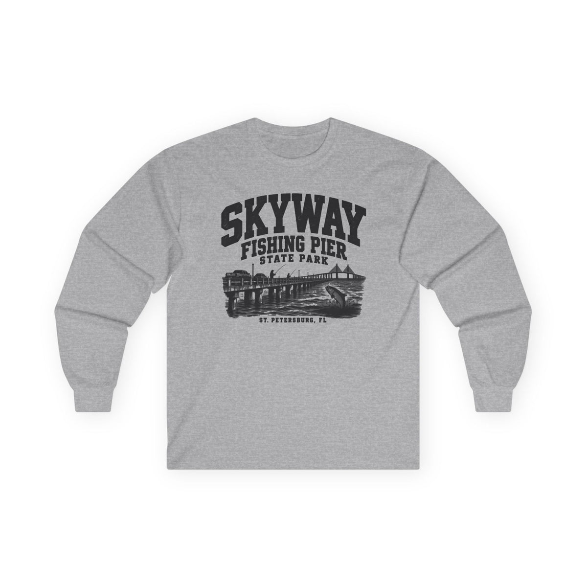 Skyway Fishing Pier State Park- Long Sleeve Tee