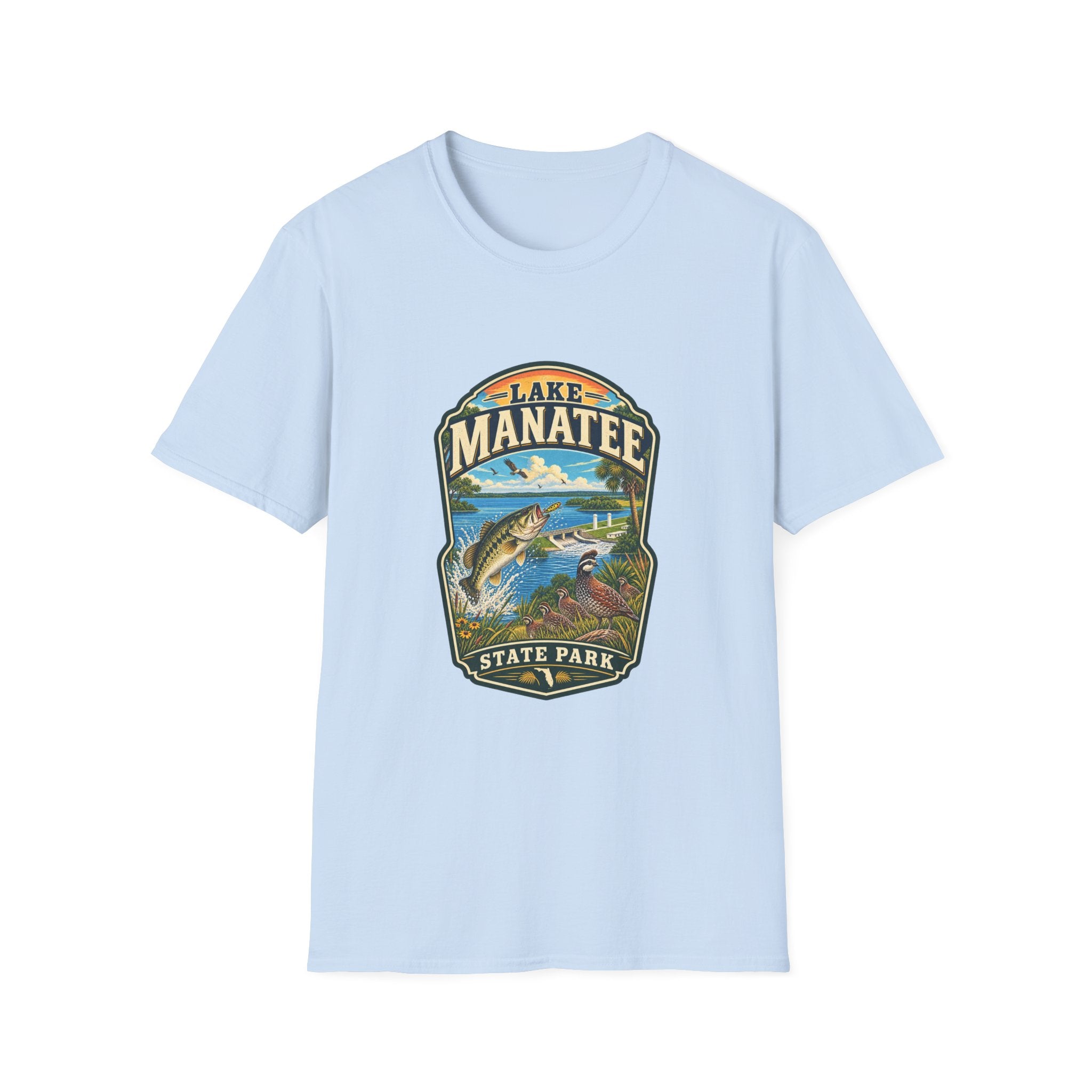 Lake Mantee- Retro Tee