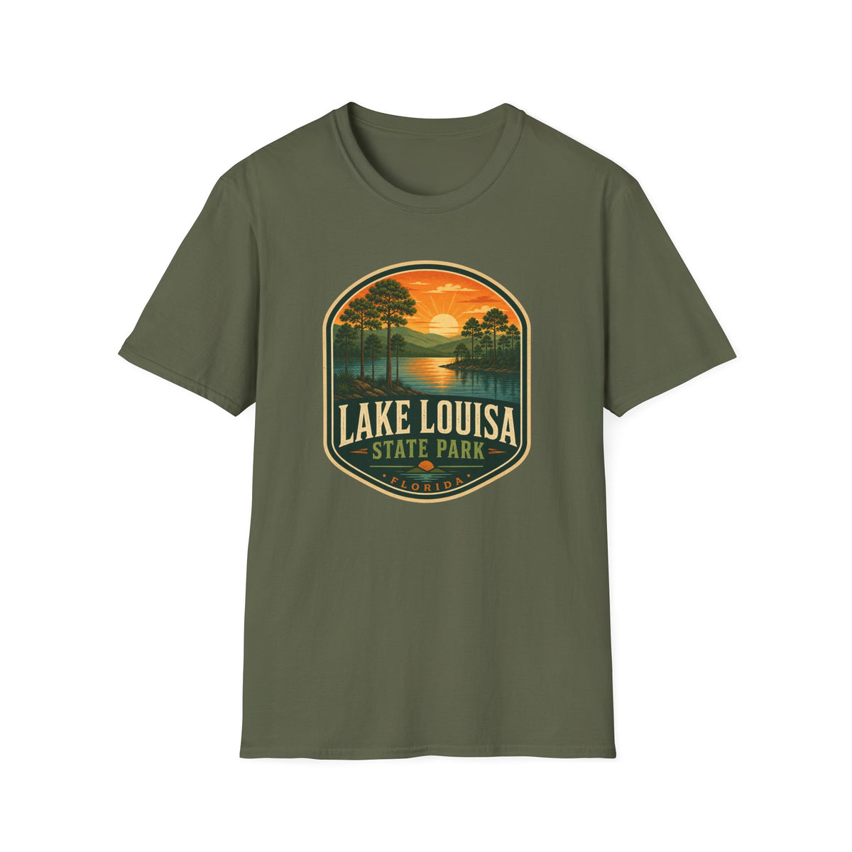 Lake Louisa — Retro Tee