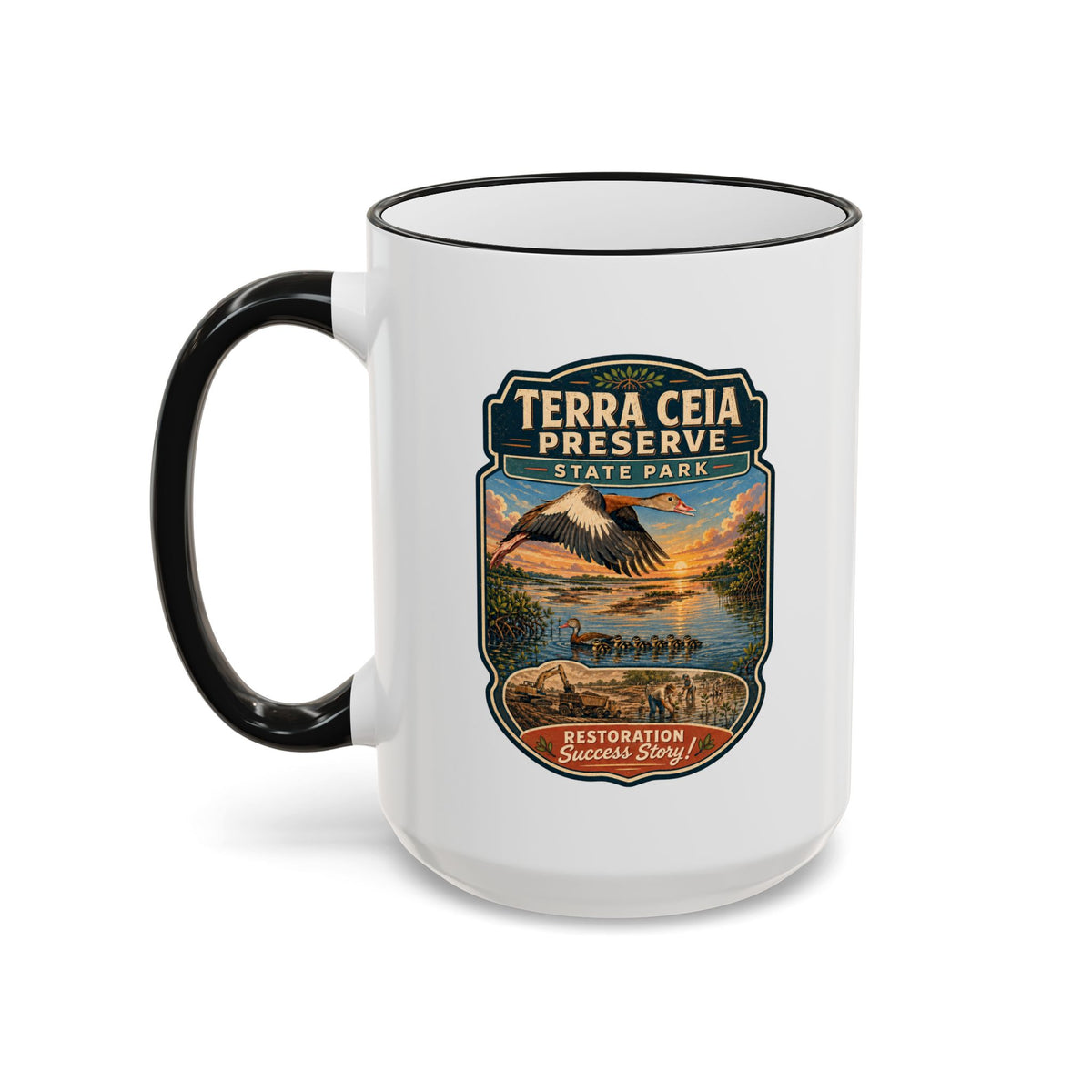 Terra Ceia Preserve — Accent Rim & Handle 11oz/15oz
