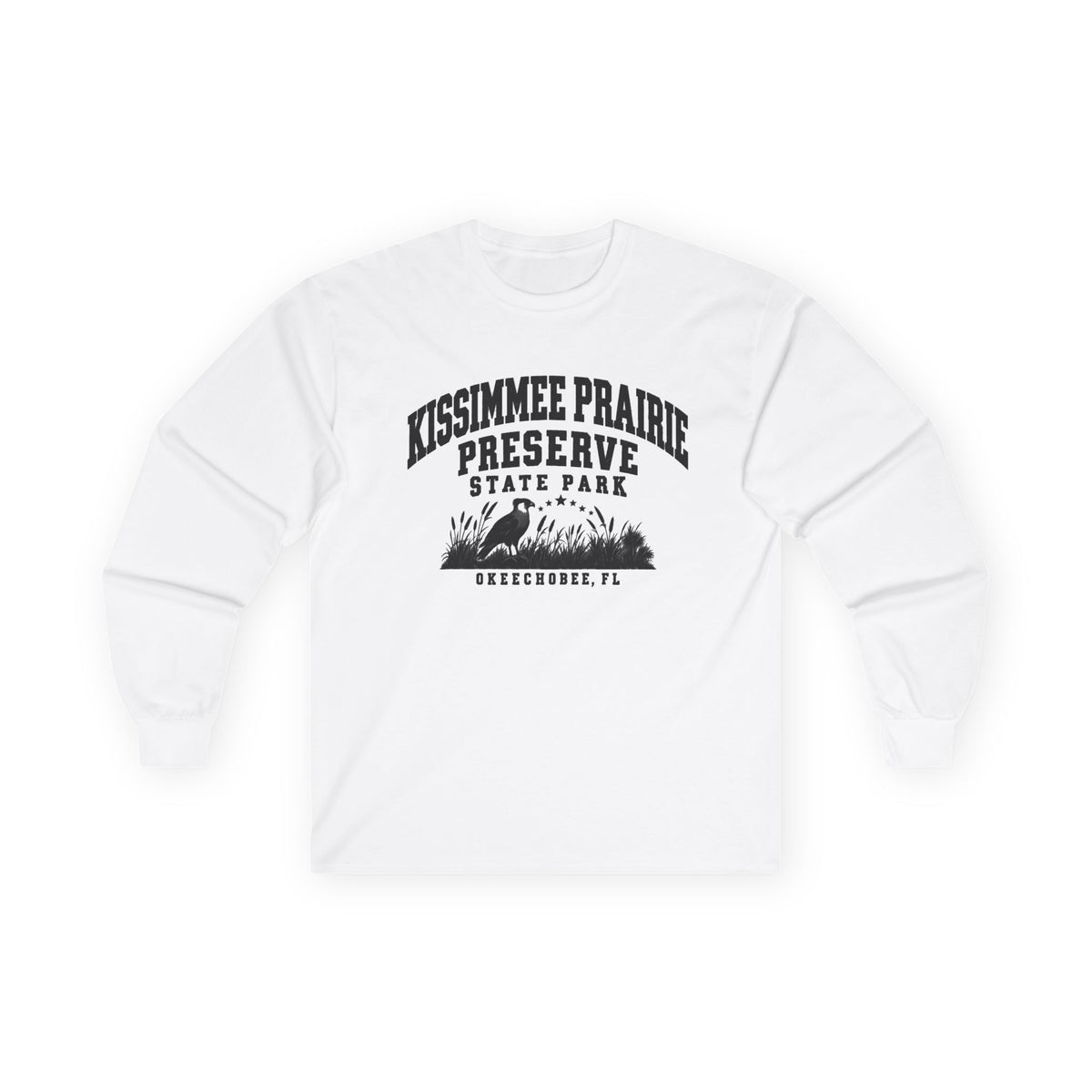 Kissimmee Prairie Preserve State Park Logo- Long Sleeve Tee