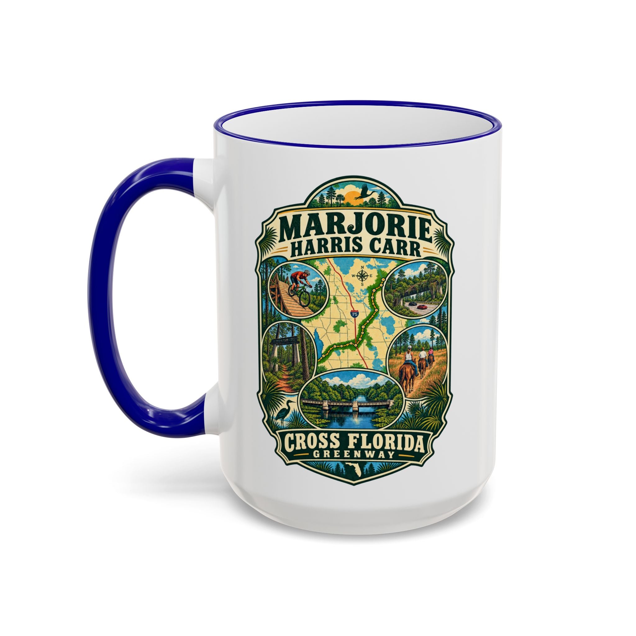 Marjorie Harris Carr Greenway Accent Rim & Handle 11oz/15oz