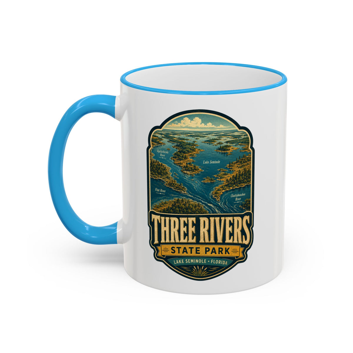 Three Rivers — Accent Rim & Handle 11oz/15oz