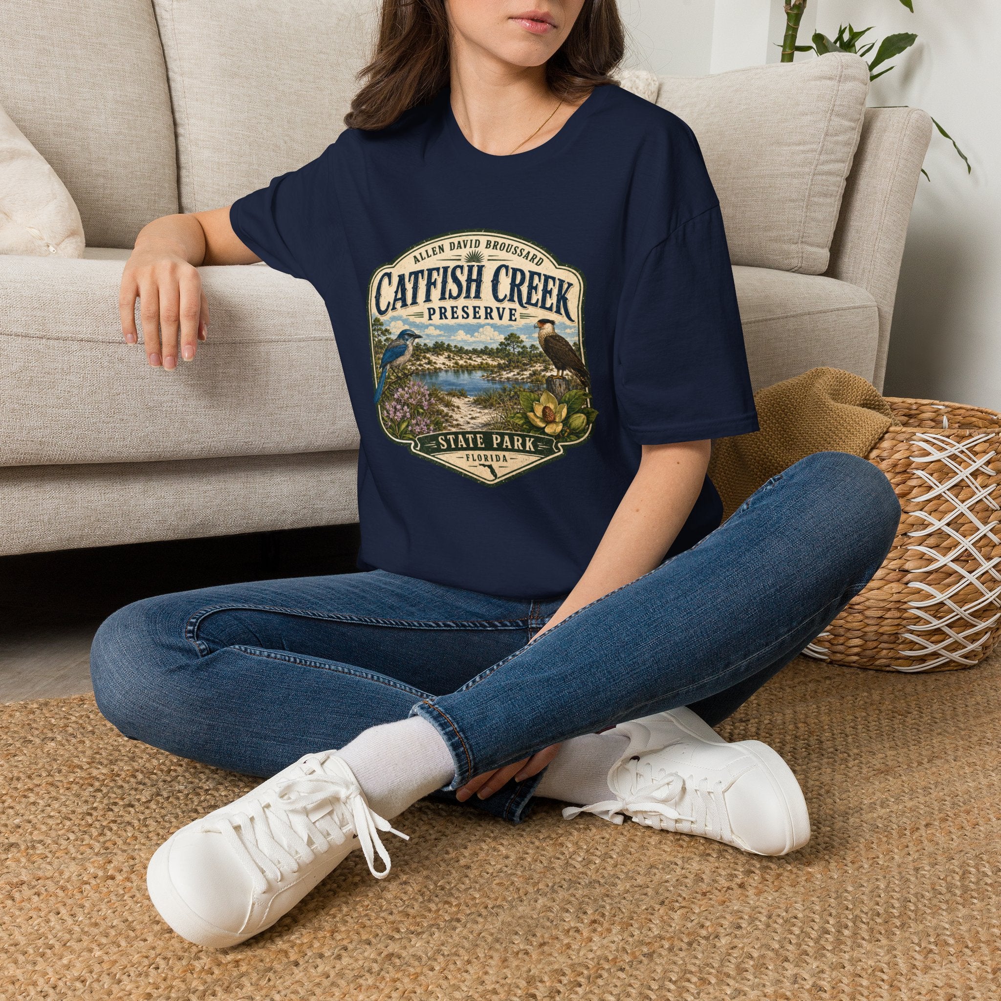 Catfish Creek — Retro Tee