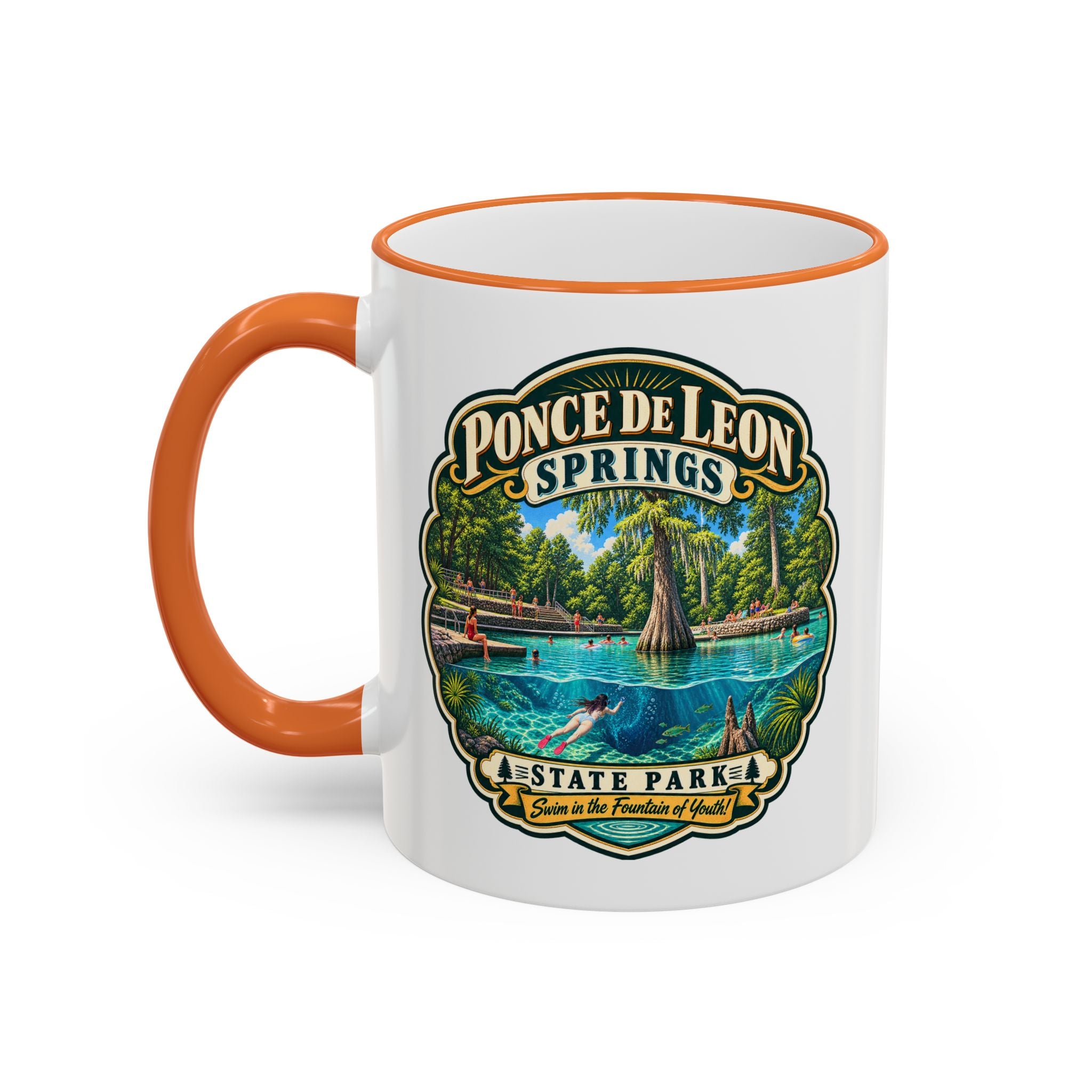 Ponce De Leon Accent Rim & Handle 11oz/15oz
