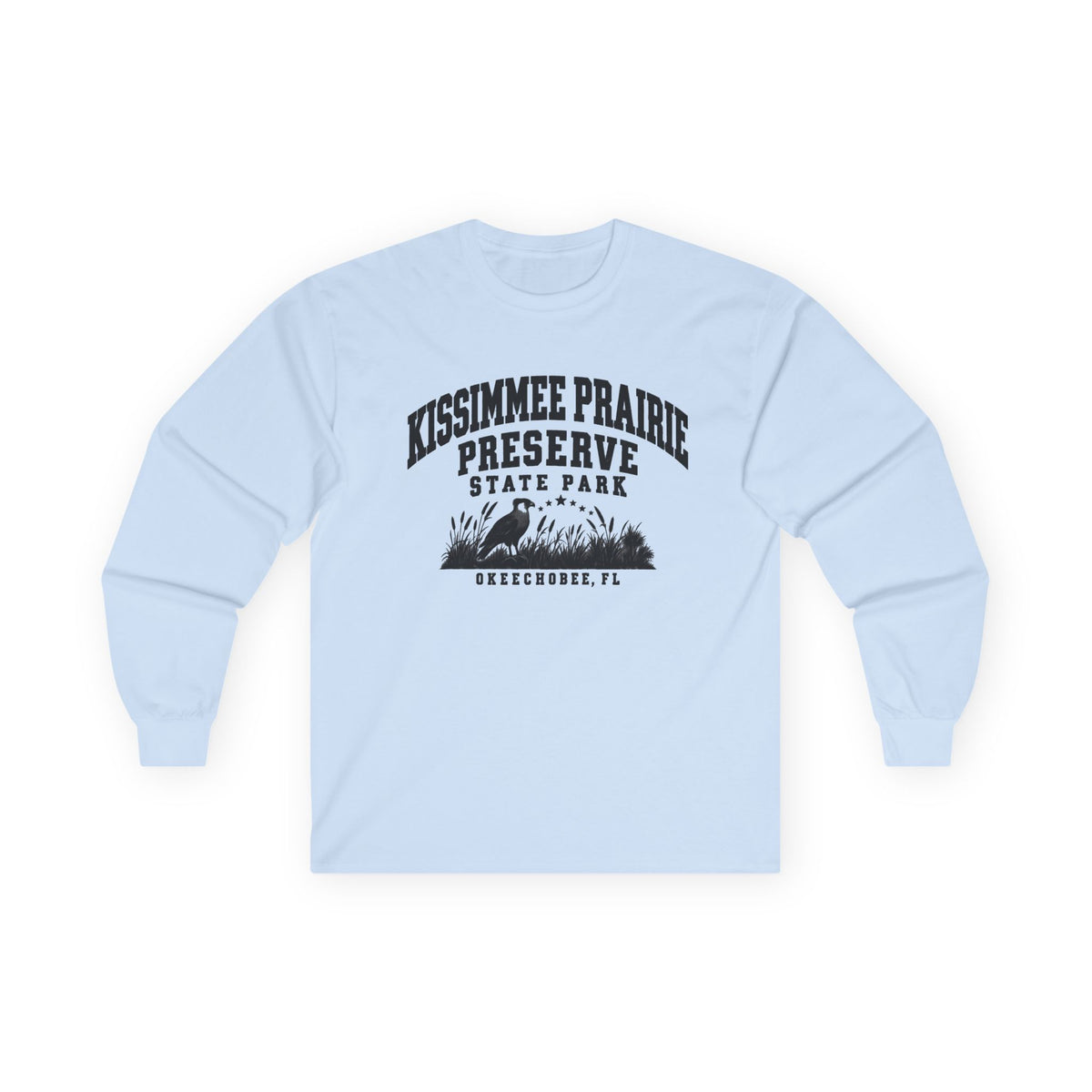 Kissimmee Prairie Preserve State Park Logo- Long Sleeve Tee