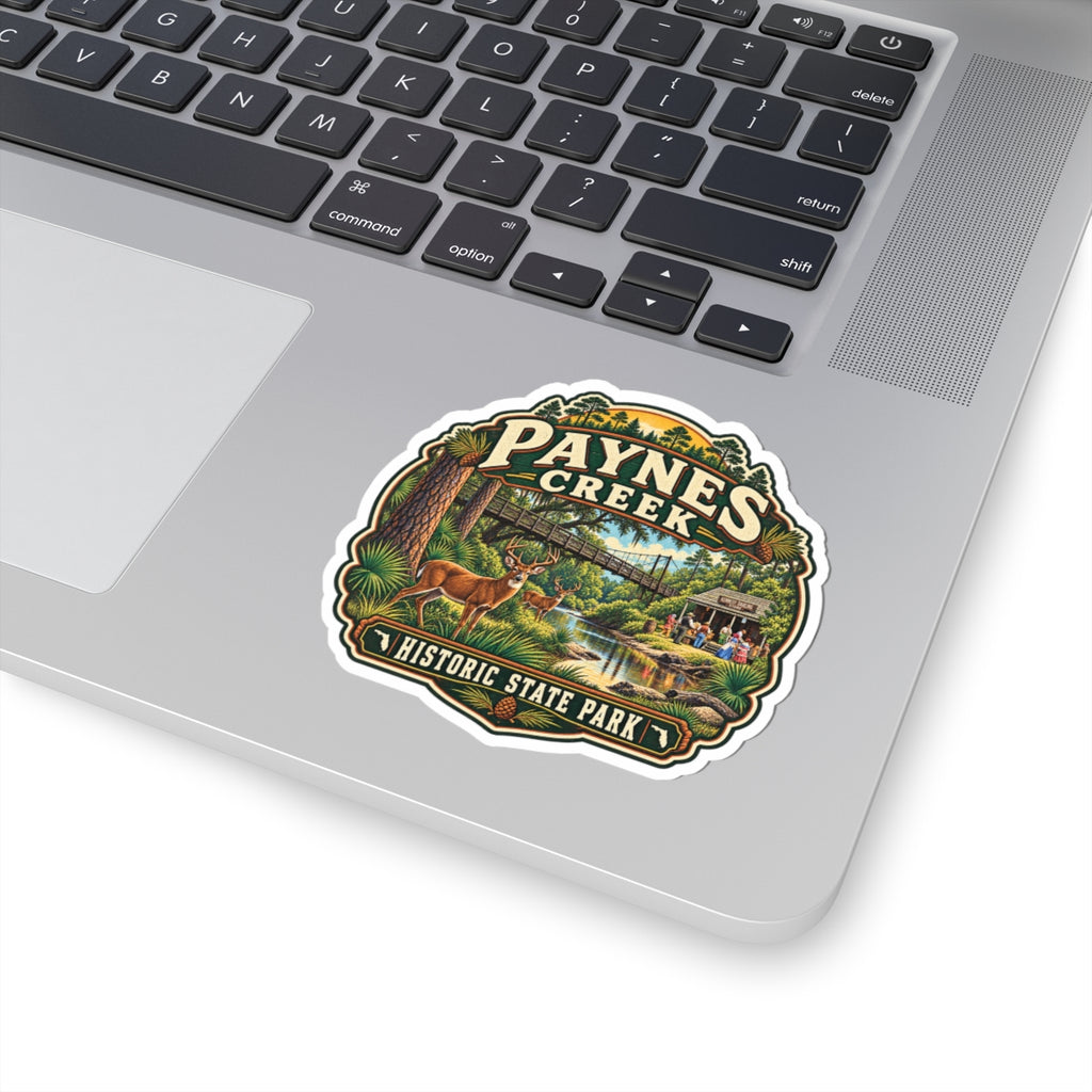 Paynes Creek Historic State Park Sticker — Scenic Nature Kiss-Cut Sticker