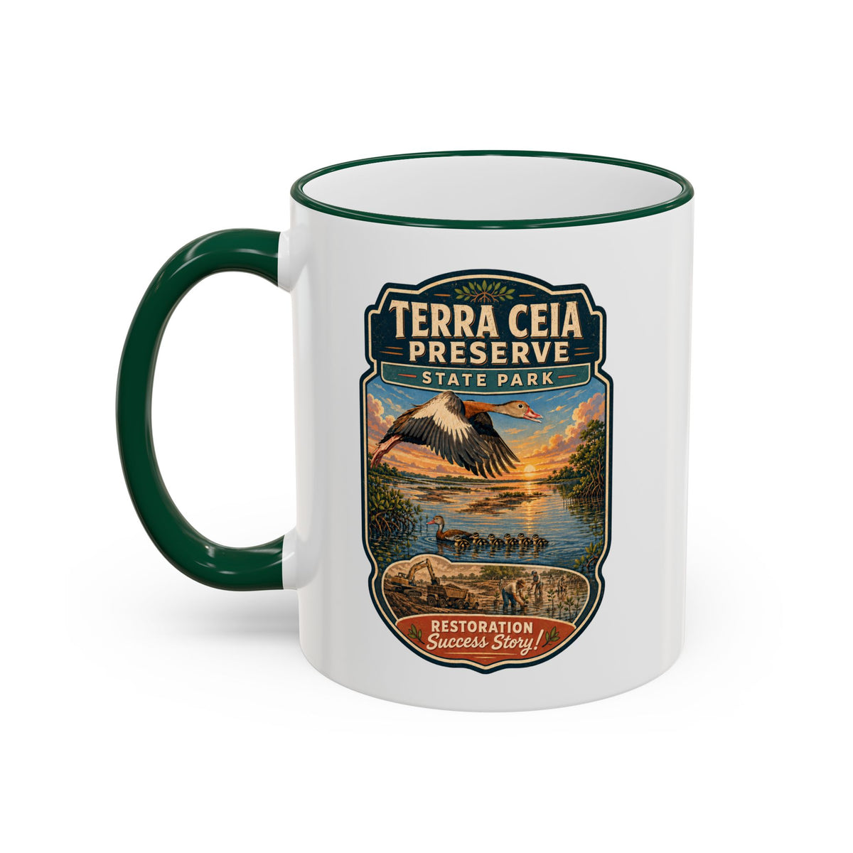 Terra Ceia Preserve — Accent Rim & Handle 11oz/15oz