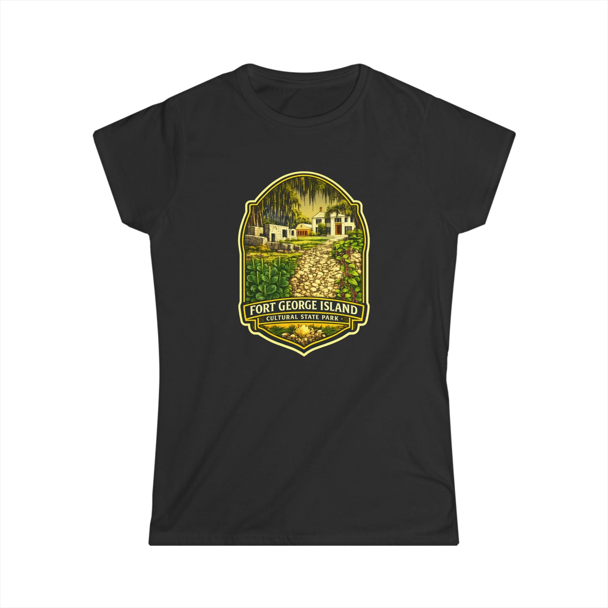 Fort George Island- Vintage Tee