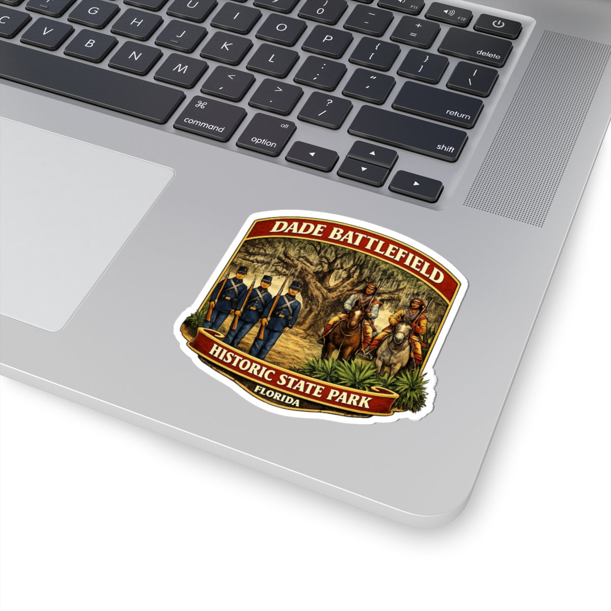 Dade Battlefield Historic State Park Sticker — Florida Civil War Era Kiss-Cut Vinyl