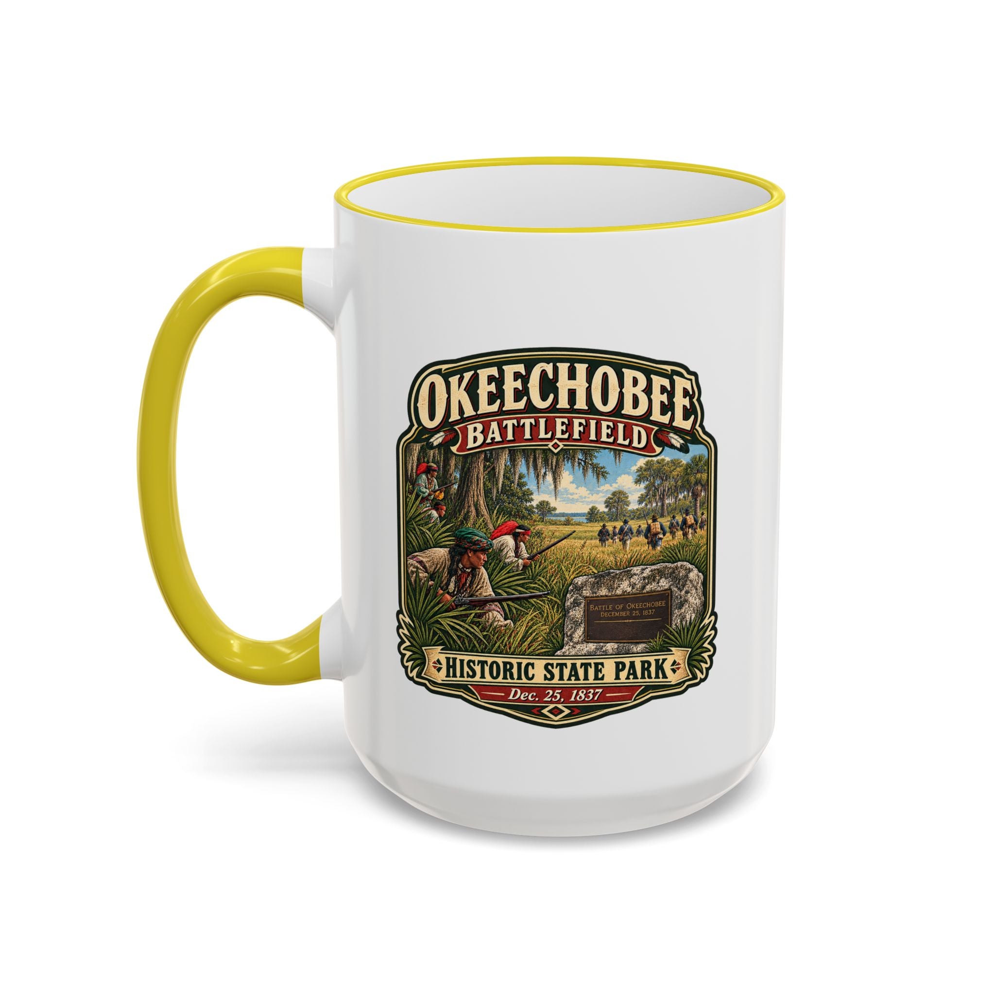 Okeechobee Battlefield River Accent Rim & Handle 11oz/15oz