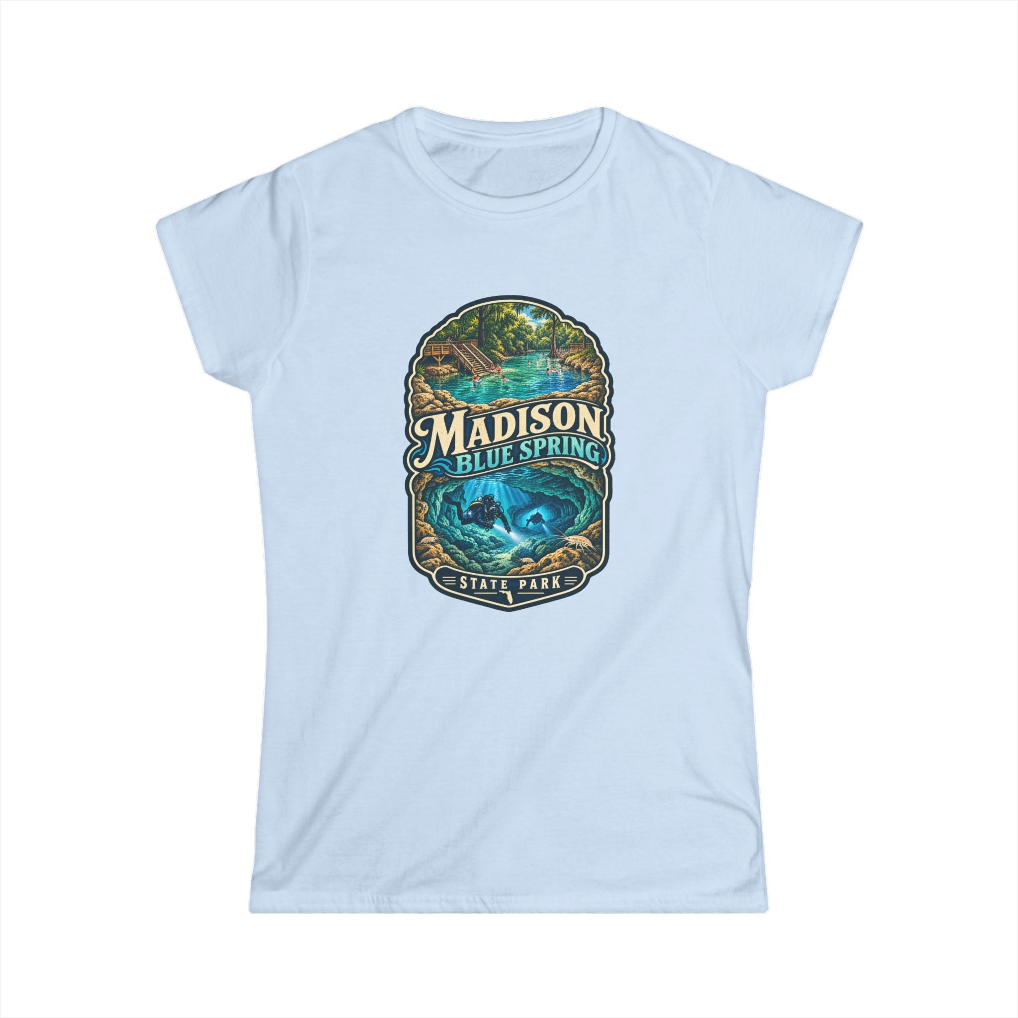 Madison Blue Spring- Vintage Tee