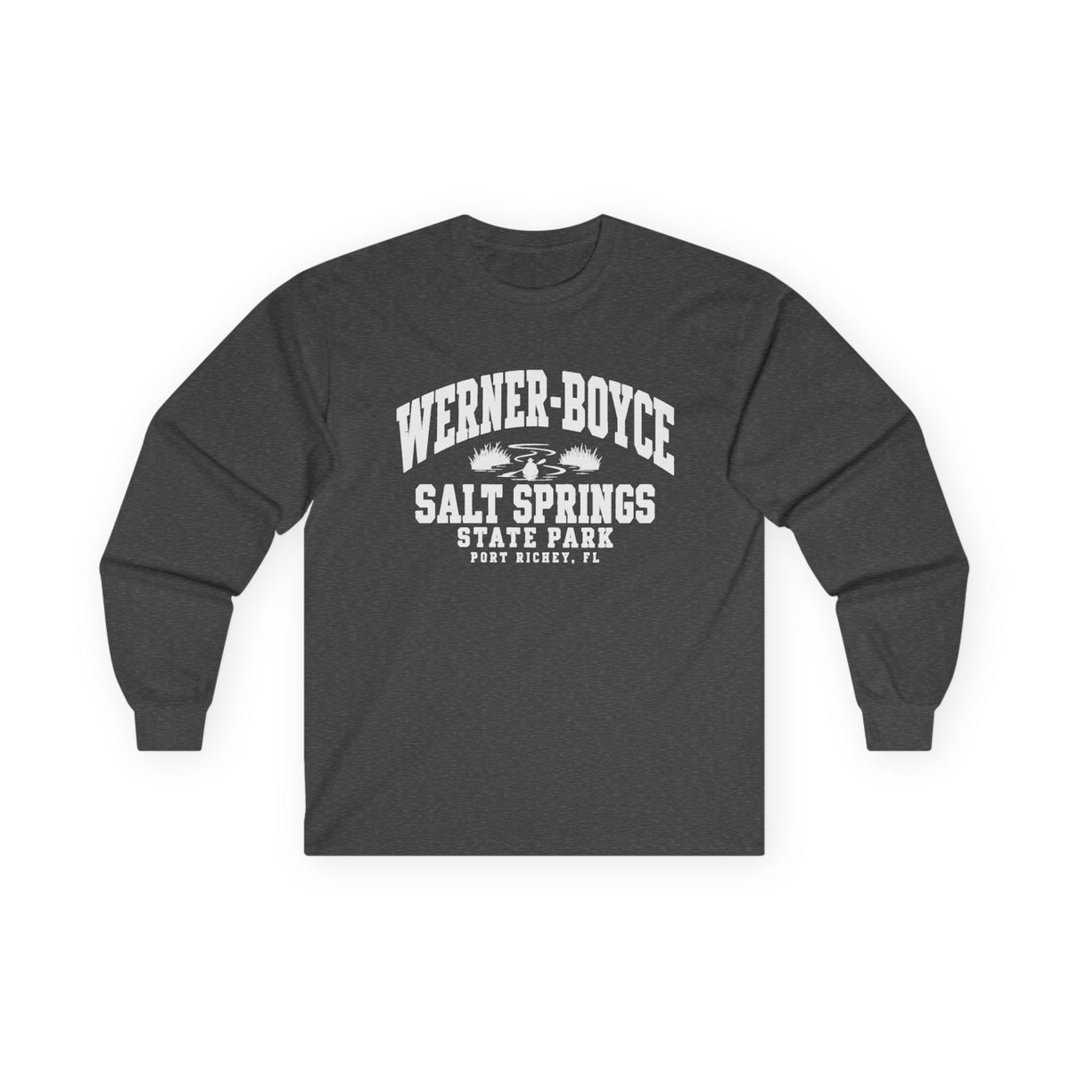 Werner-Boyce Salt Springs State Park Logo- Long Sleeve Tee