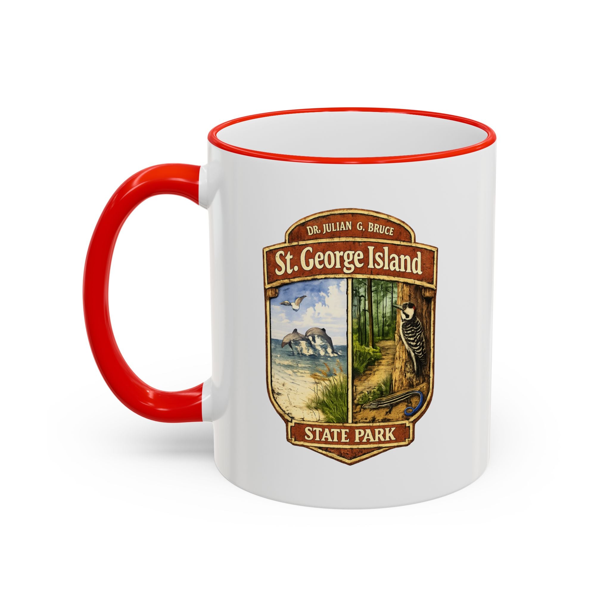 St. George Island Accent Rim & Handle 11oz/15oz