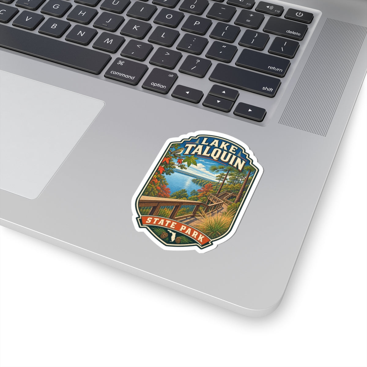 Lake Talquin State Park Sticker — Scenic Lake View Kiss-Cut Decal