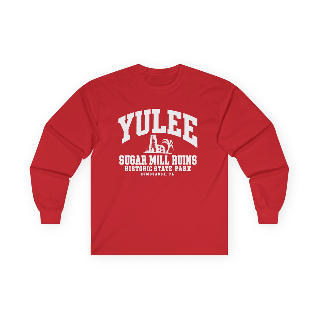 Yulee Sugar Mill Ruins Historic State Park Logo- Long Sleeve Tee