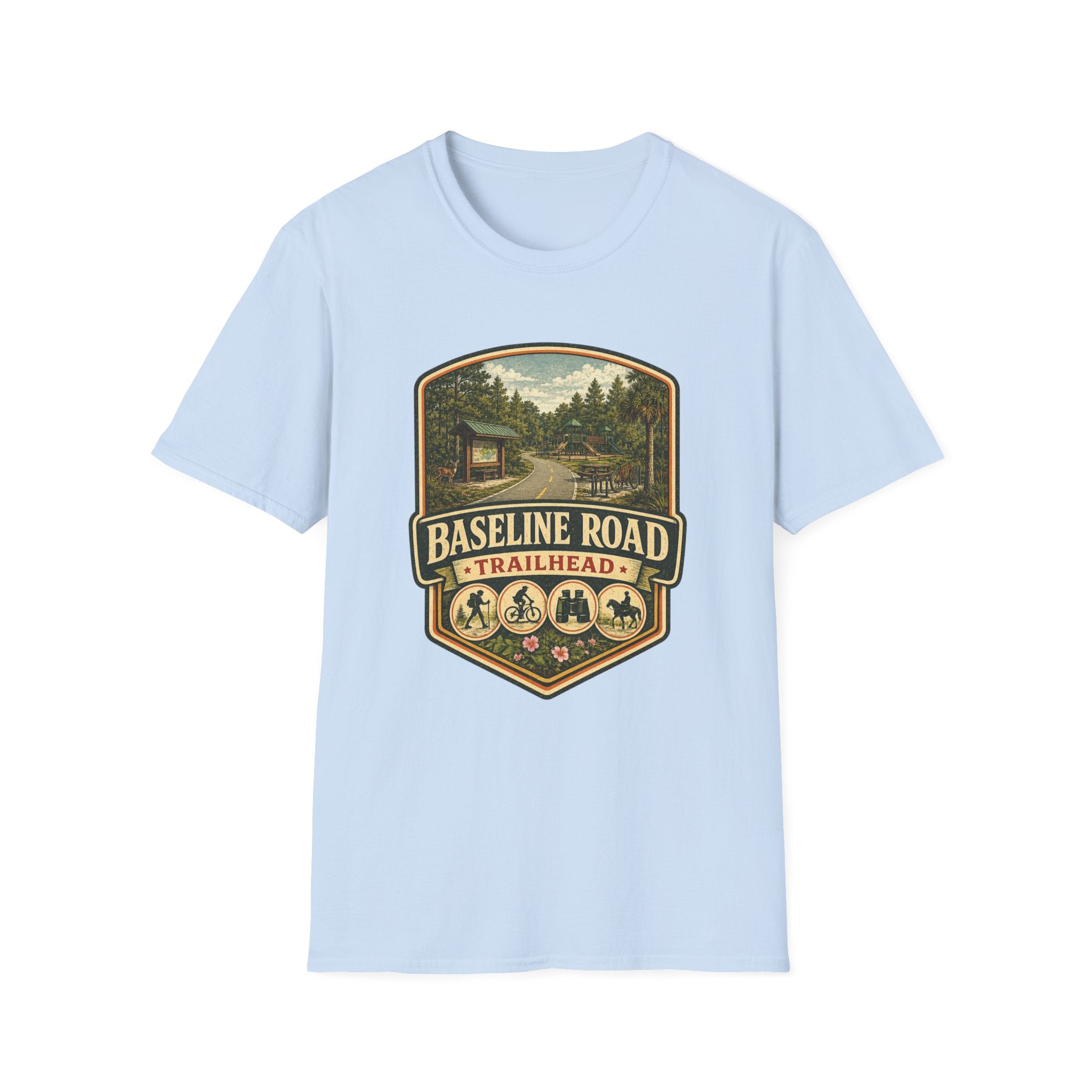 Baseline Road - Retro Tee