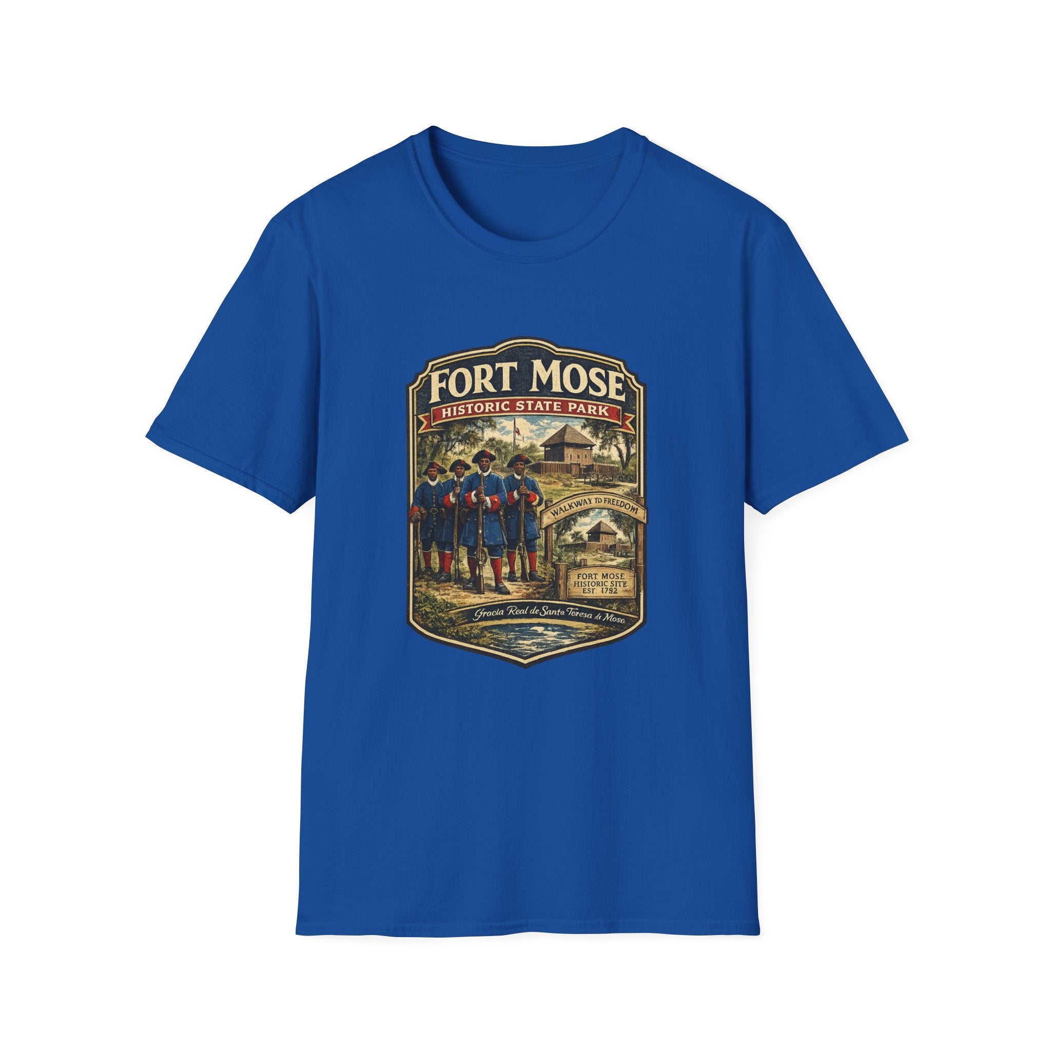 Fort Mose- Retro Tee
