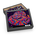 Rainbow Rattle Snake Jigsaw Puzzle (120/252/500 pcs)
