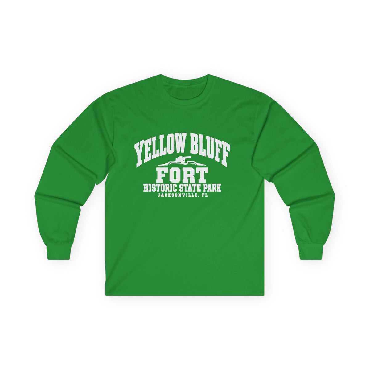 Yellowbluff Fort Historic State Park Logo- Long Sleeve Tee