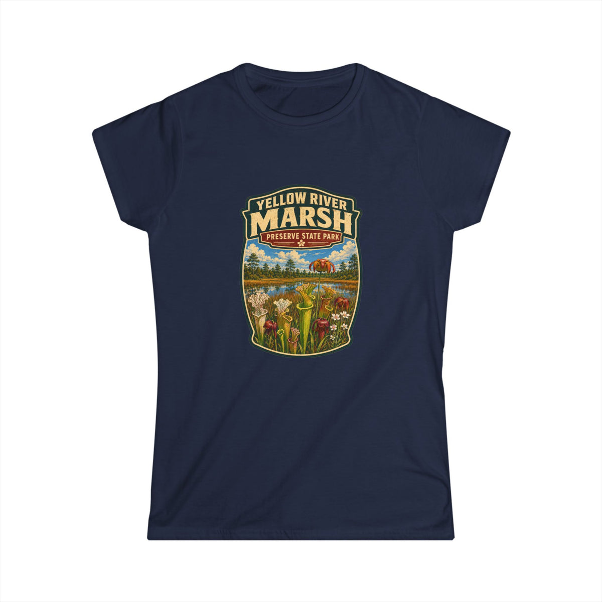 Yellow River Marsh- Vintage Tee