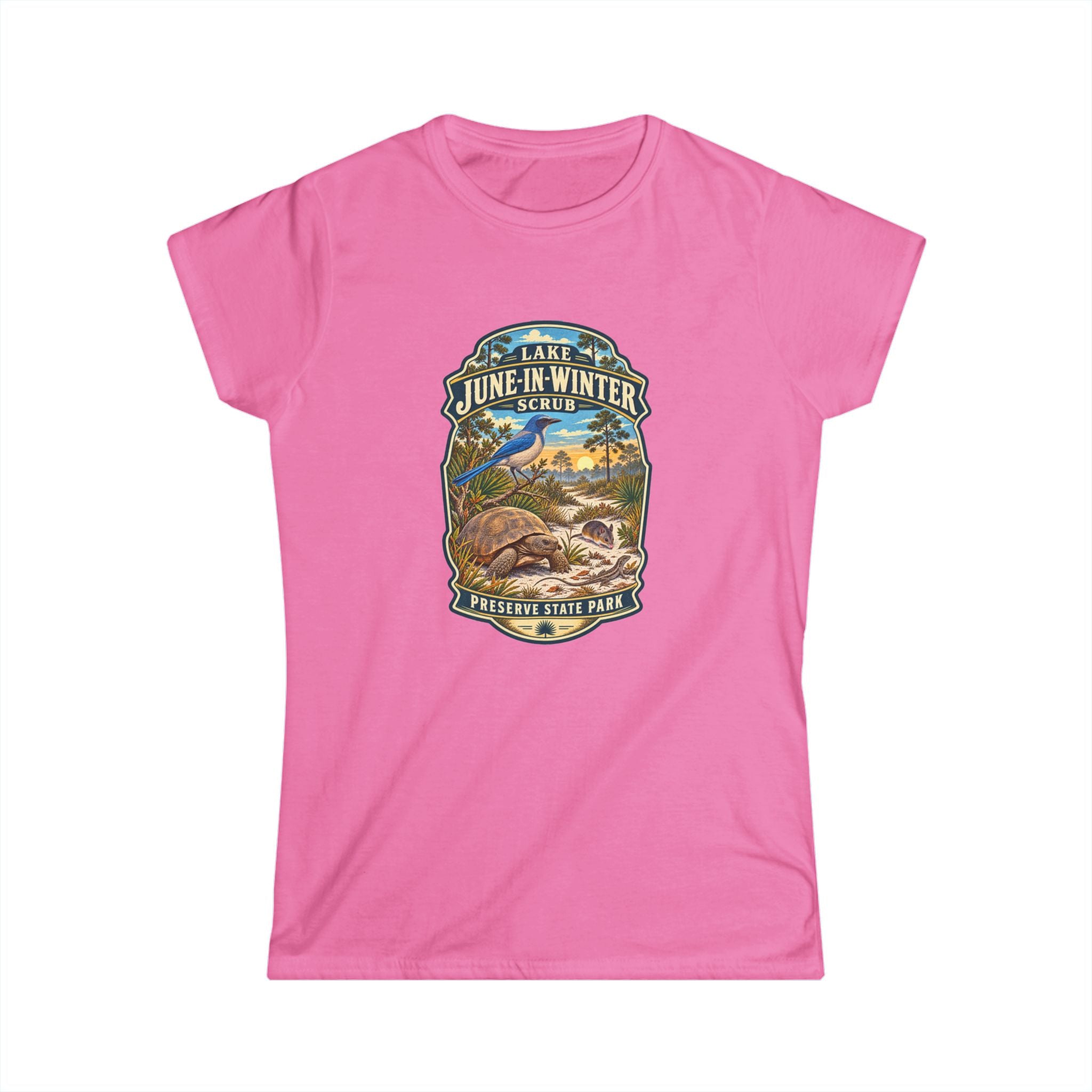 Lake June-in-Winter- Vintage Tee