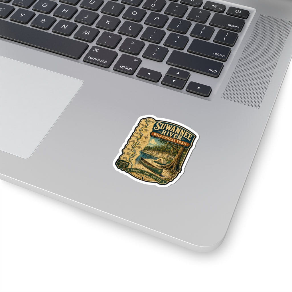 Suwannee River Wilderness Trail Sticker — Paddle, Camp & Explore Vintage Outdoors Decal