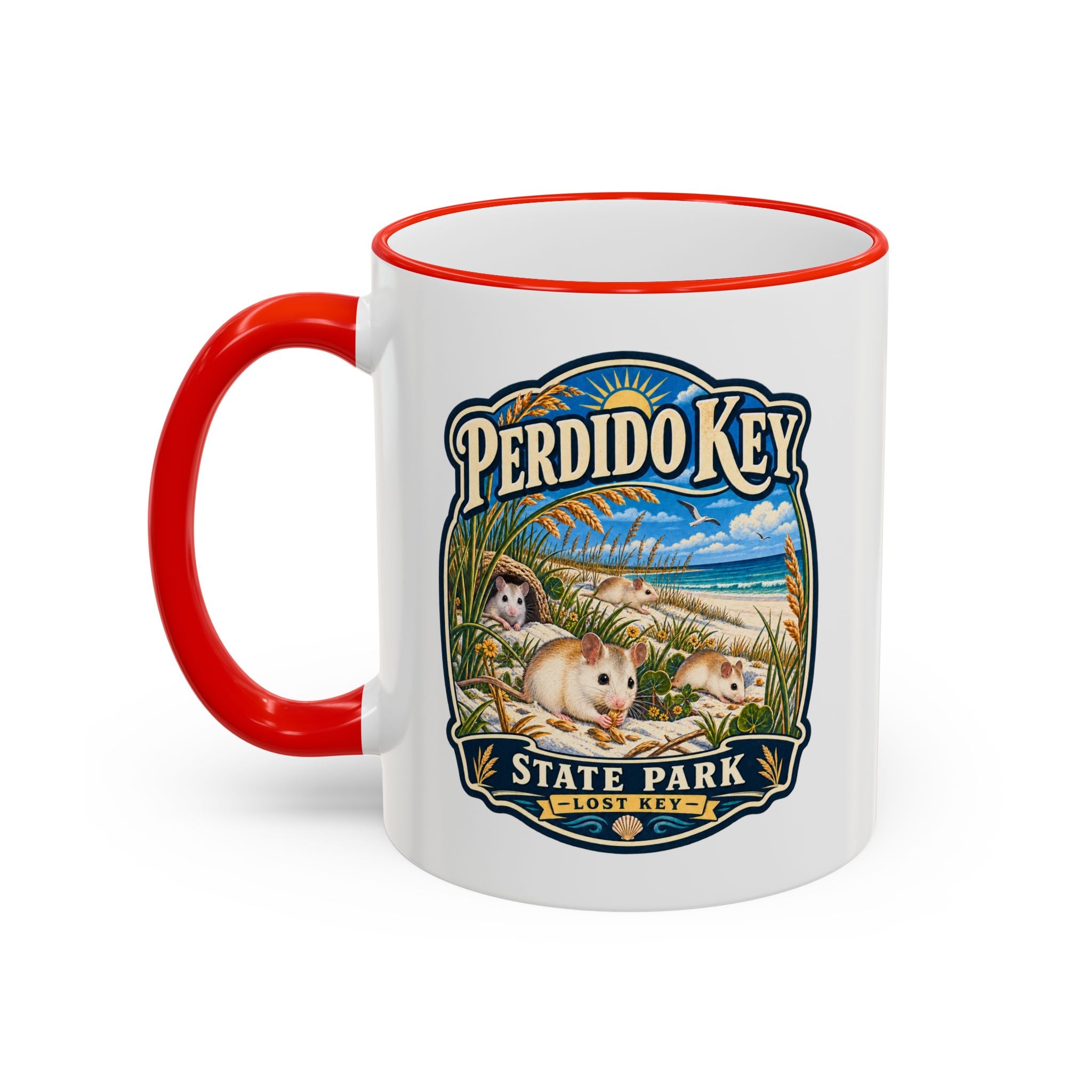 Perdido Key Accent Rim & Handle 11oz/15oz
