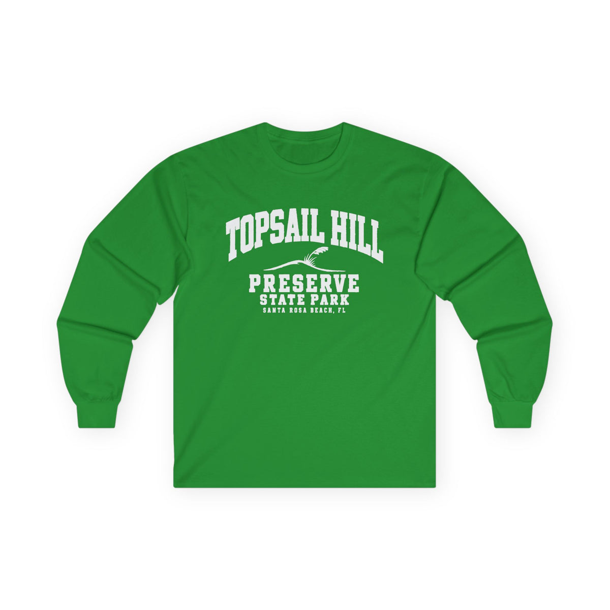 Topsail Hill Preserve State Park Vintage Logo- Long Sleeve Tee
