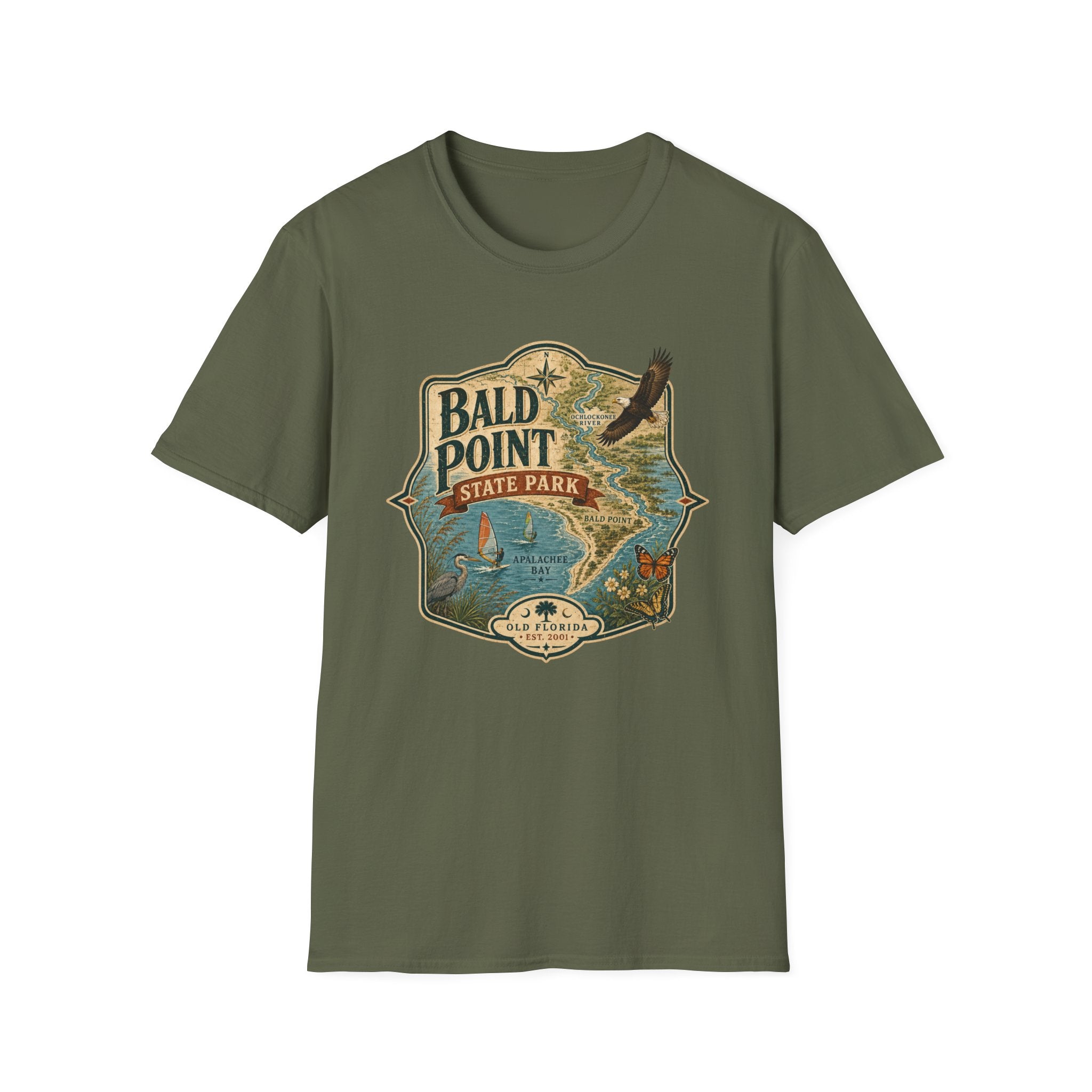 Bald Point - Retro Tee