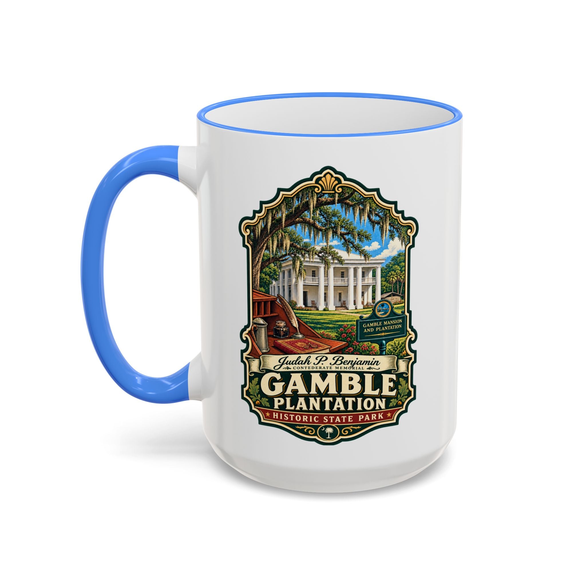 Gamble Plantation Accent Rim & Handle 11oz/15oz