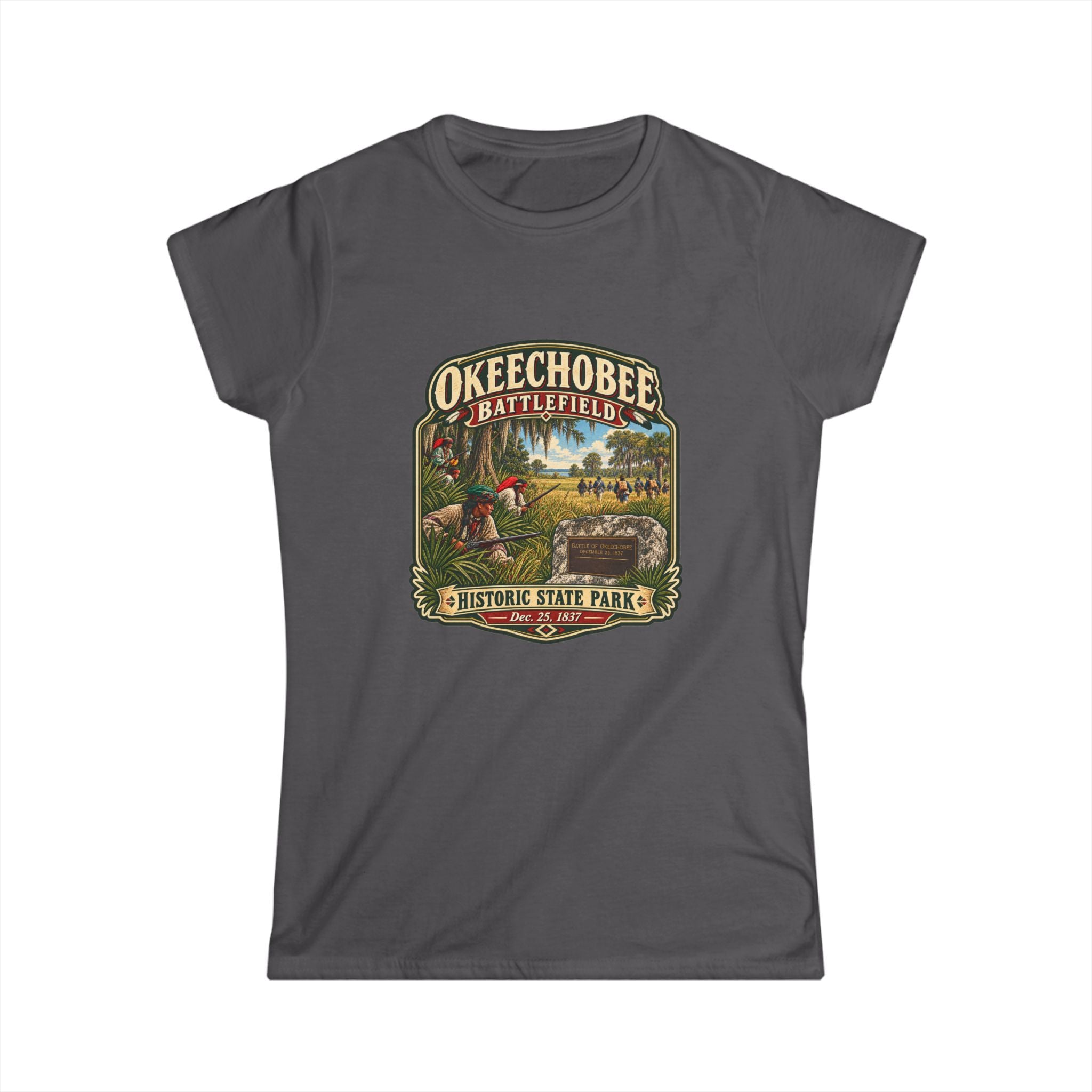 Okeechobee Battlefield- Vintage Tee
