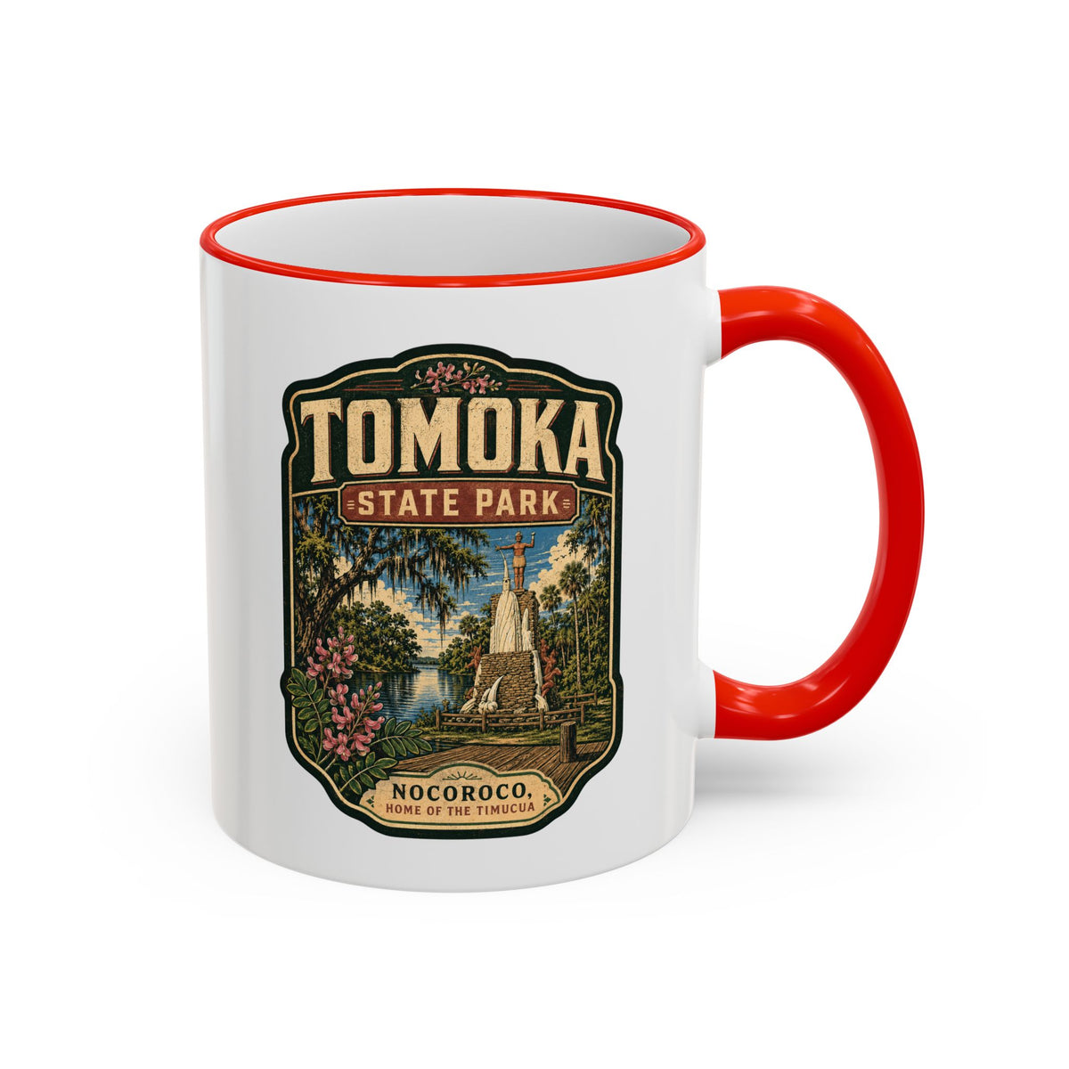 Tomoka State Park Accent Rim & Handle 11oz/15oz
