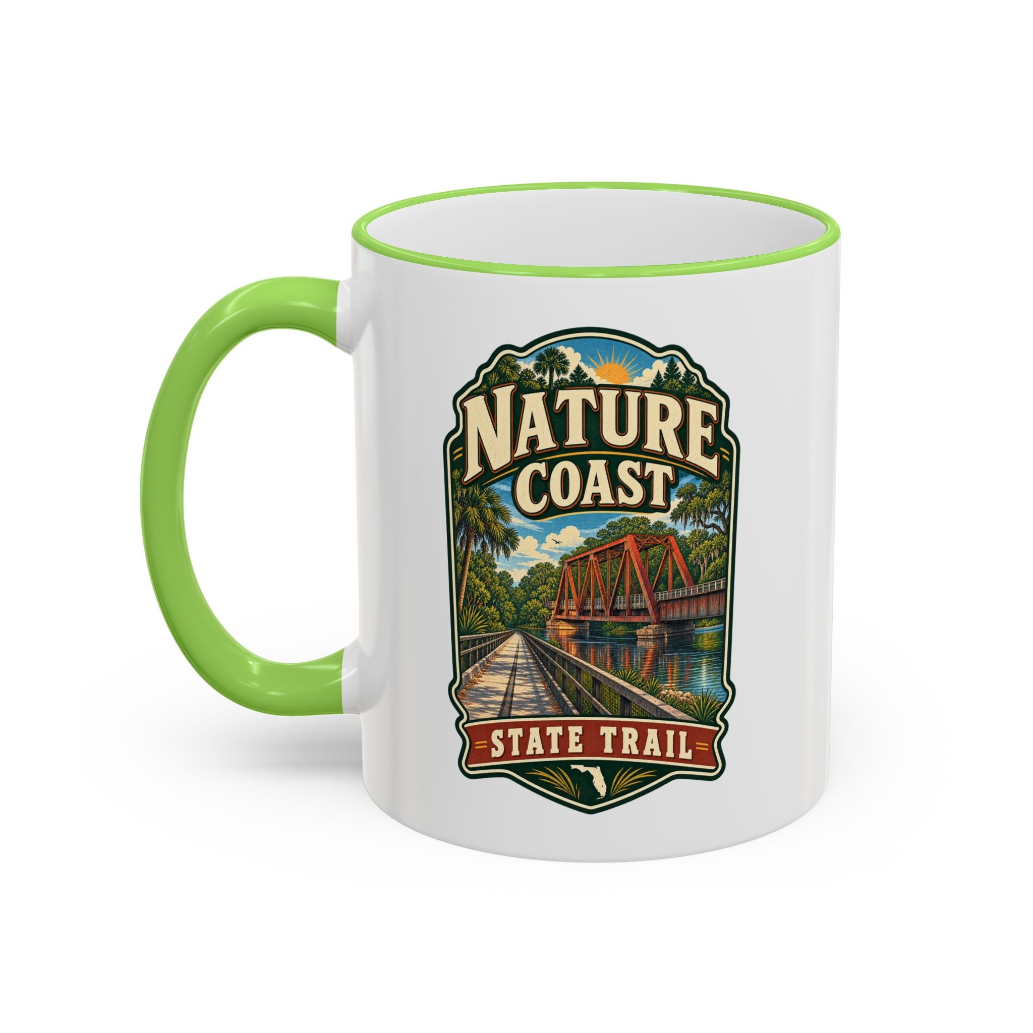 Nature Coast Trail Accent Rim & Handle 11oz/15oz